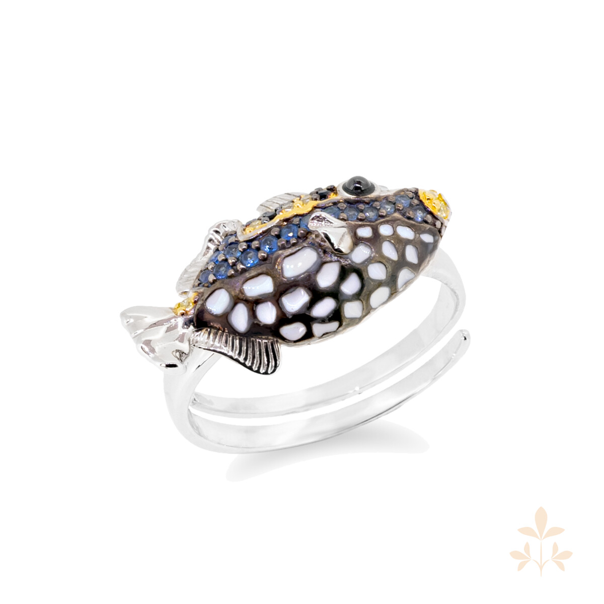 Back then Loki Fish Ring SZA-1990-248-S