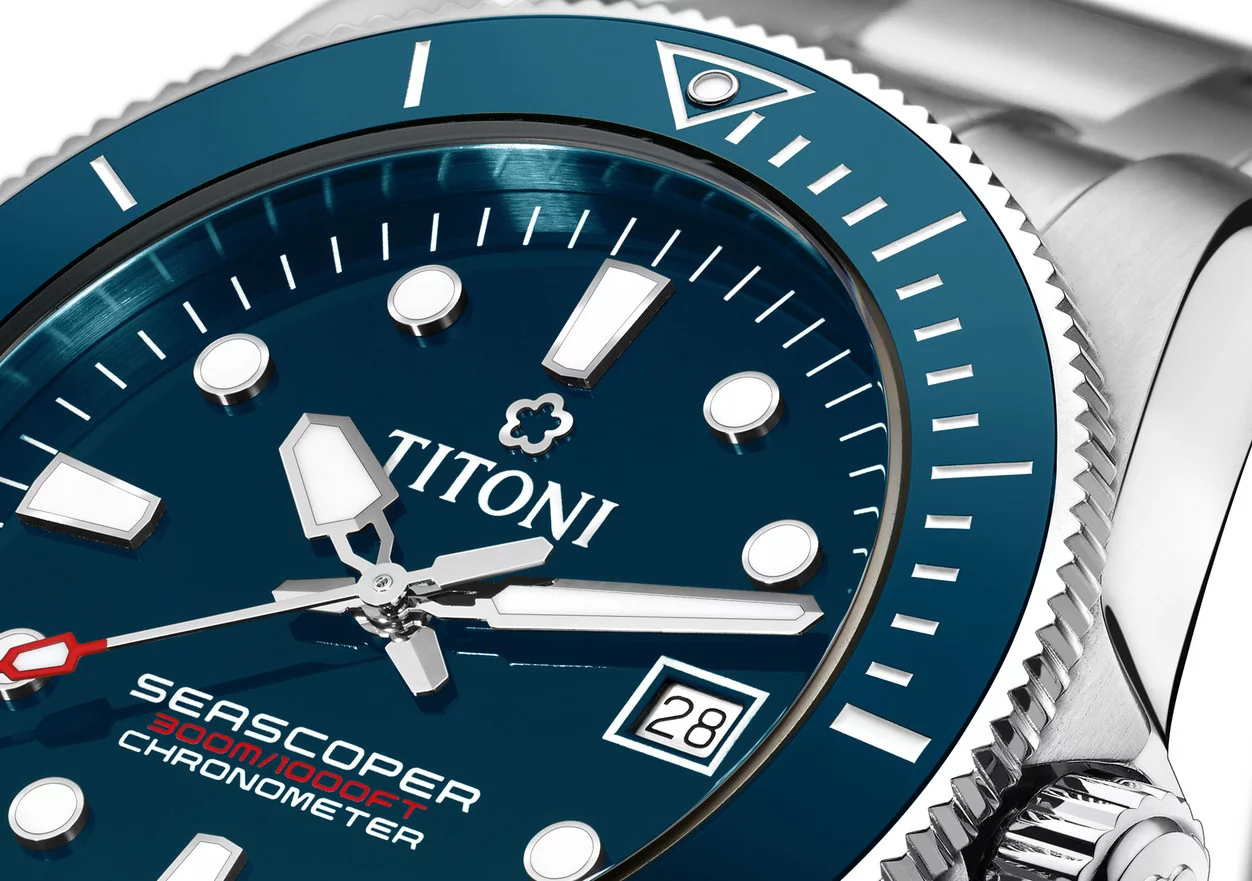 Titoni Seascoper 300 men's watch 83300 S-BE-705