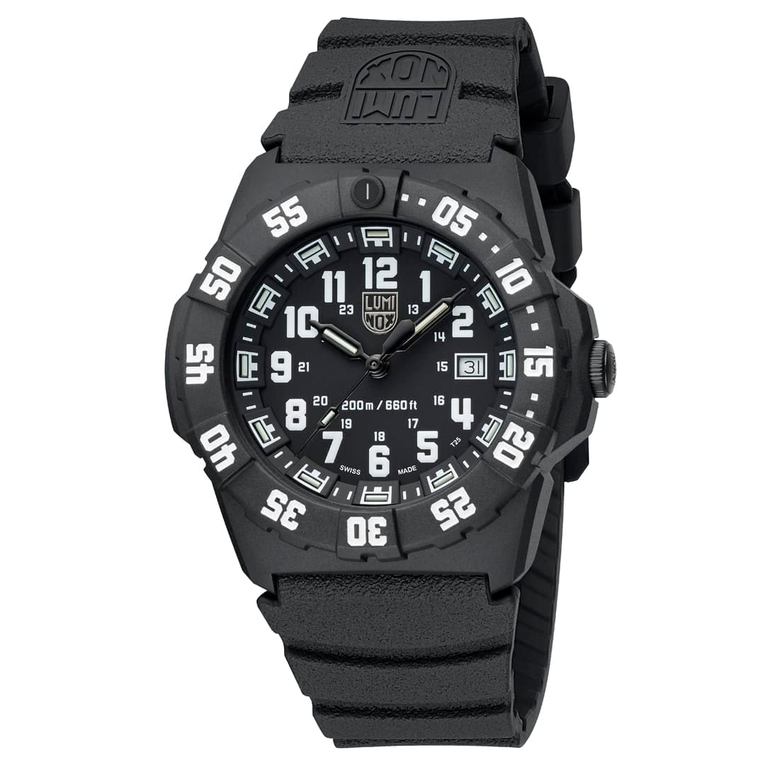 Luminox Navy SEAL 44 mm Taucheruhr 200 Meter wasserdicht Herrenuhr XS.3551