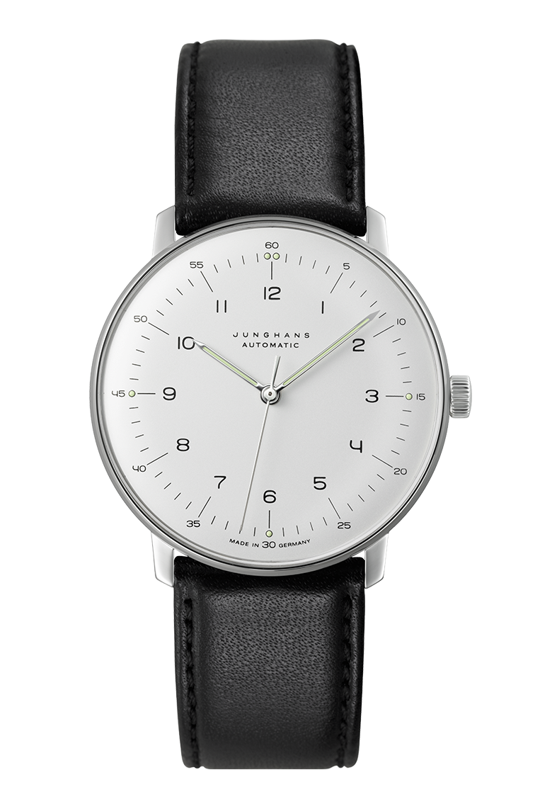Junghans max bill automatic sapphire glass men's watch 027/3500.02