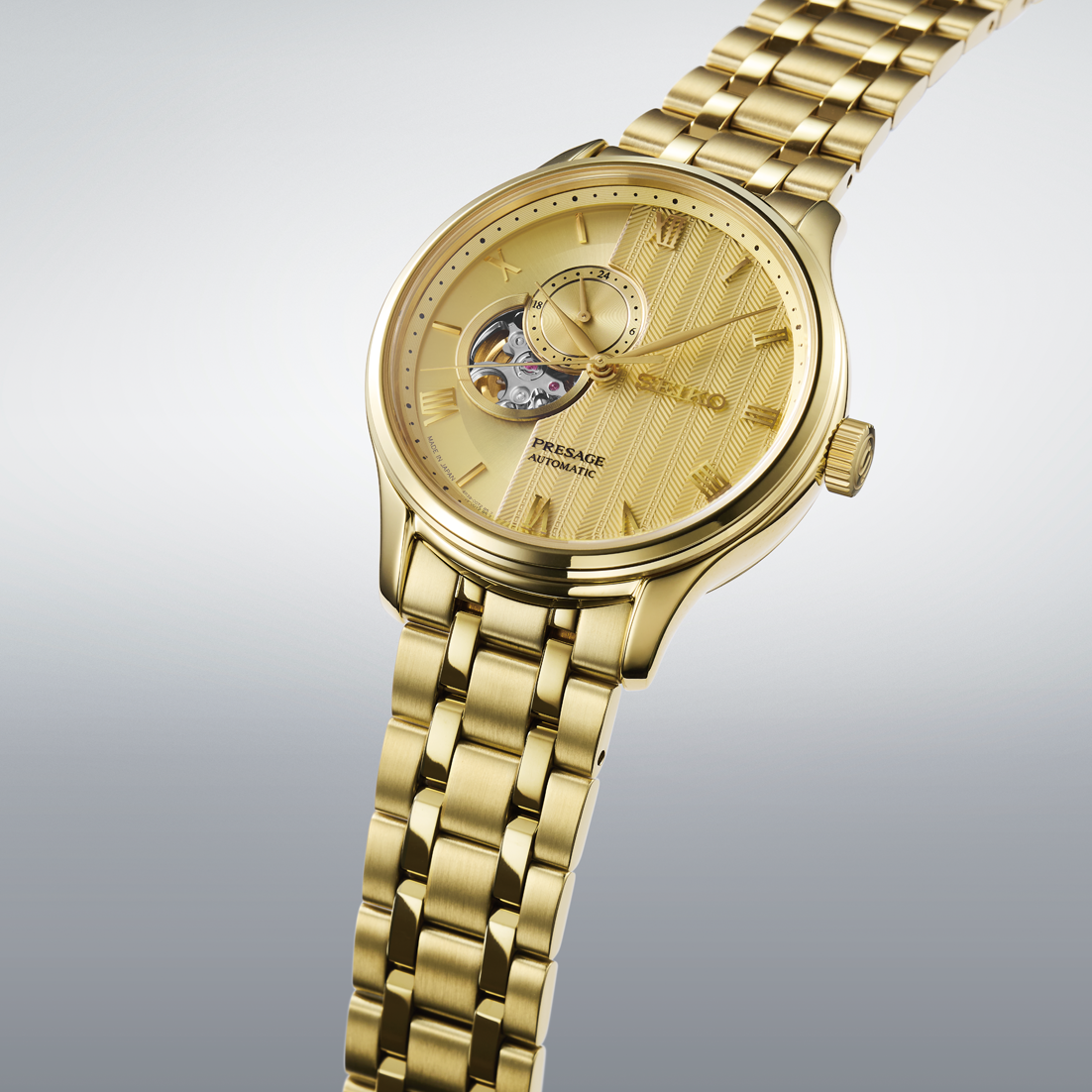 Seiko Presage Automatic Open Heart "Japanese Garden" Men's Watch SSA468J1