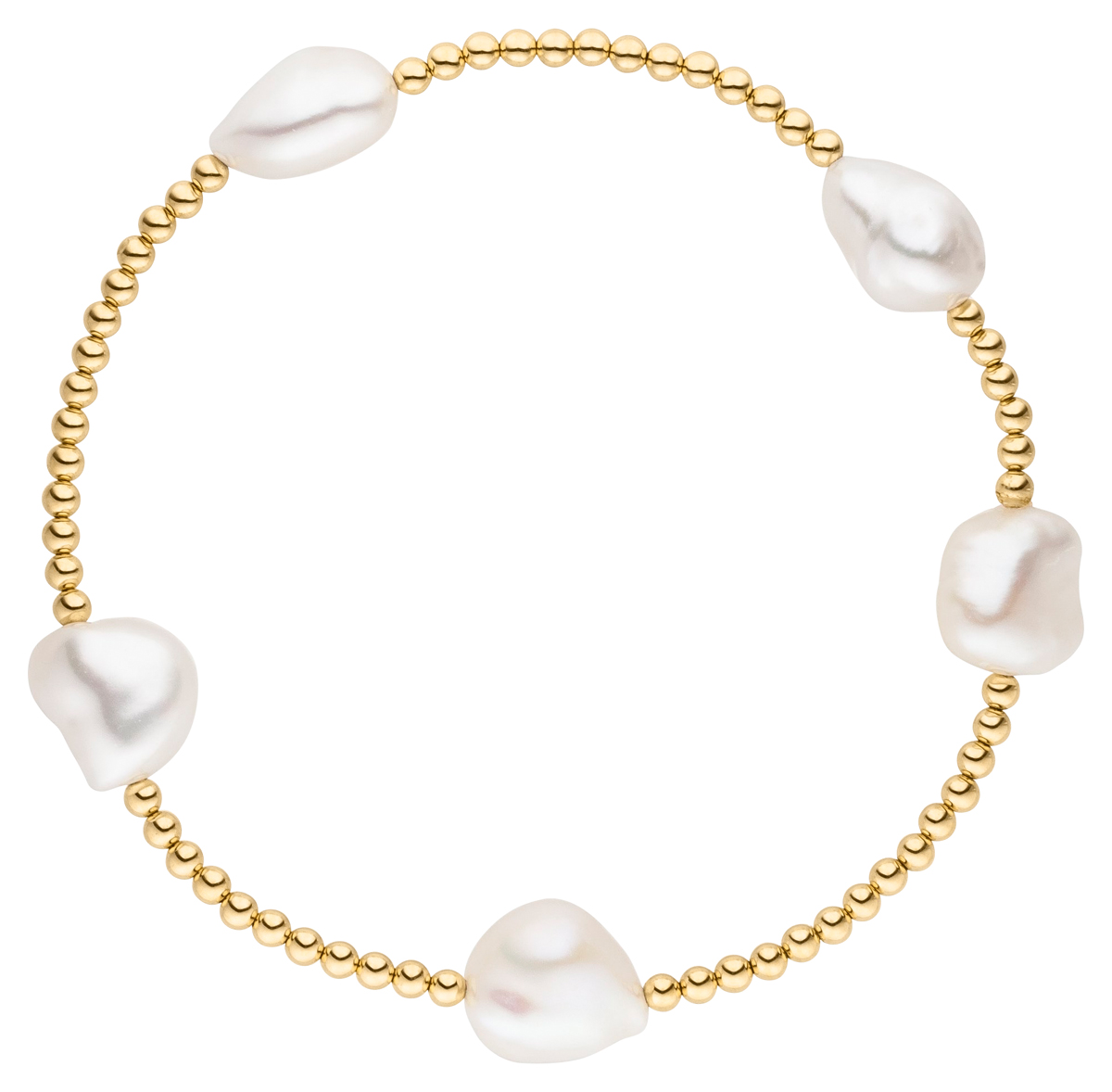 Adriana bracelet with freshwater pearls F34