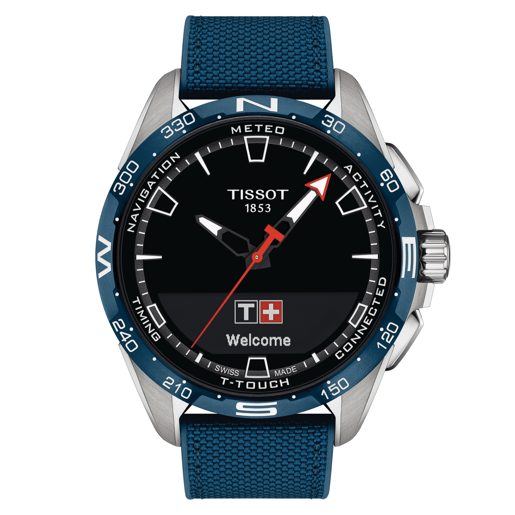 Tissot T-TOUCH CONNECT SOLAR men's watch T-Touch T121.420.47.051.06