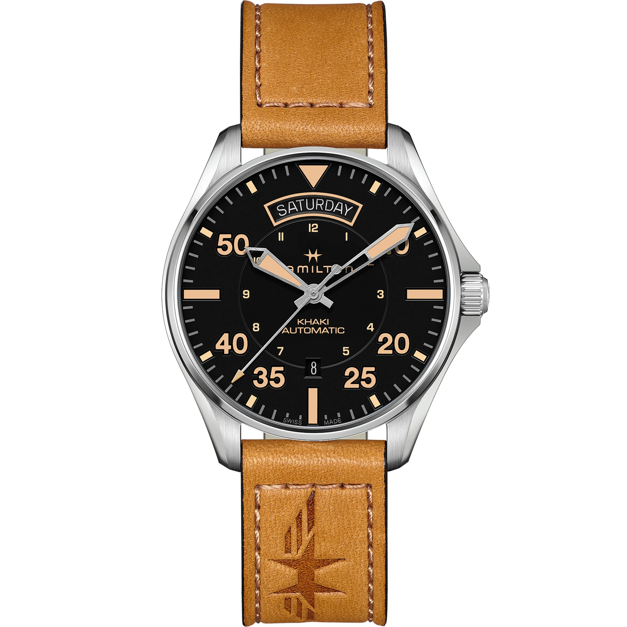 Hamilton Khaki Aviation Pilot Automatic Men's Watch H64645531