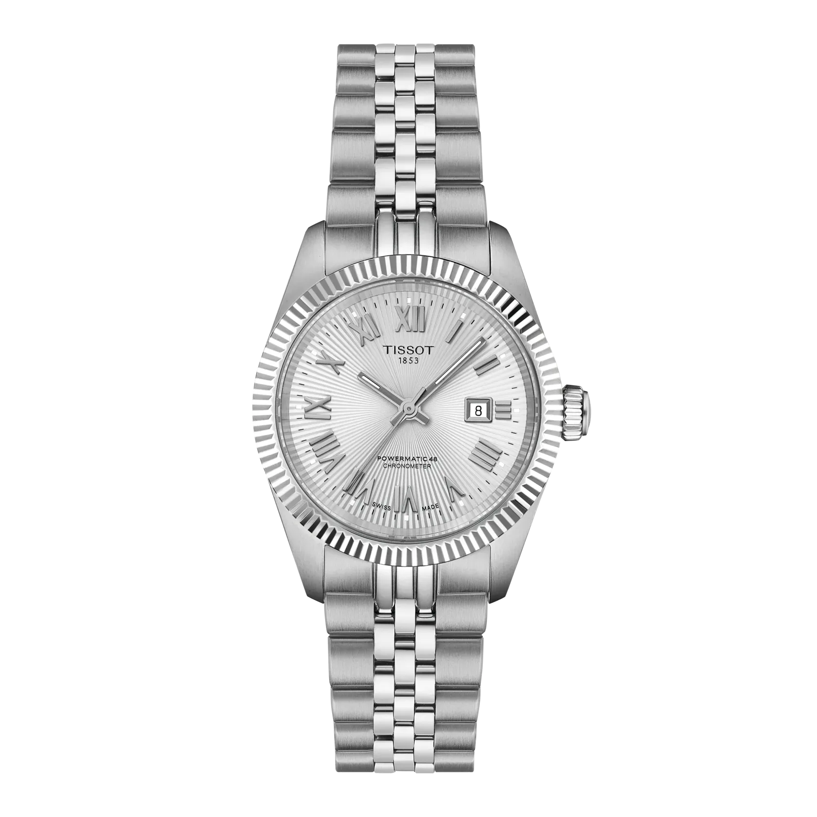 Tissot Ballade Powermatic 48 COSC 30mm Silver Women's Watch T156.208.11.033.00