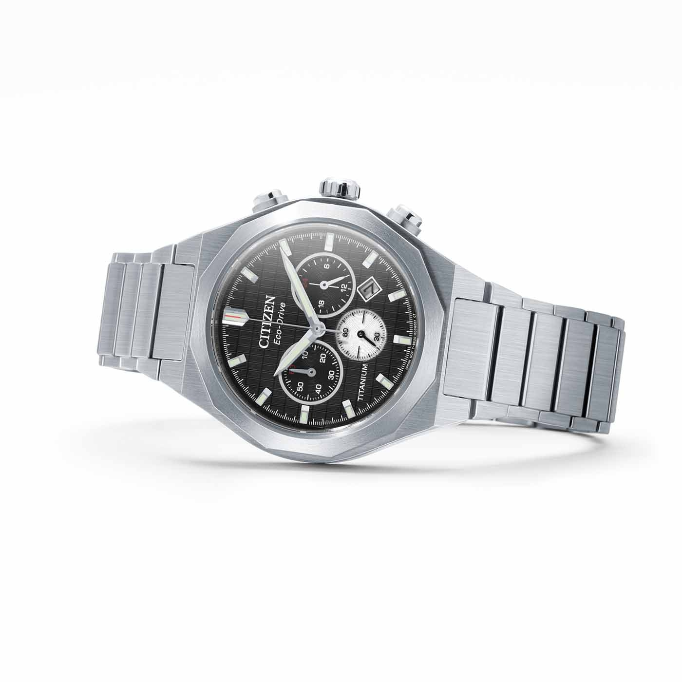 Citizen Zenshin Senkei Super Titanium™ Chronograph with Eco-Drive Men's Watch CA4690-51E