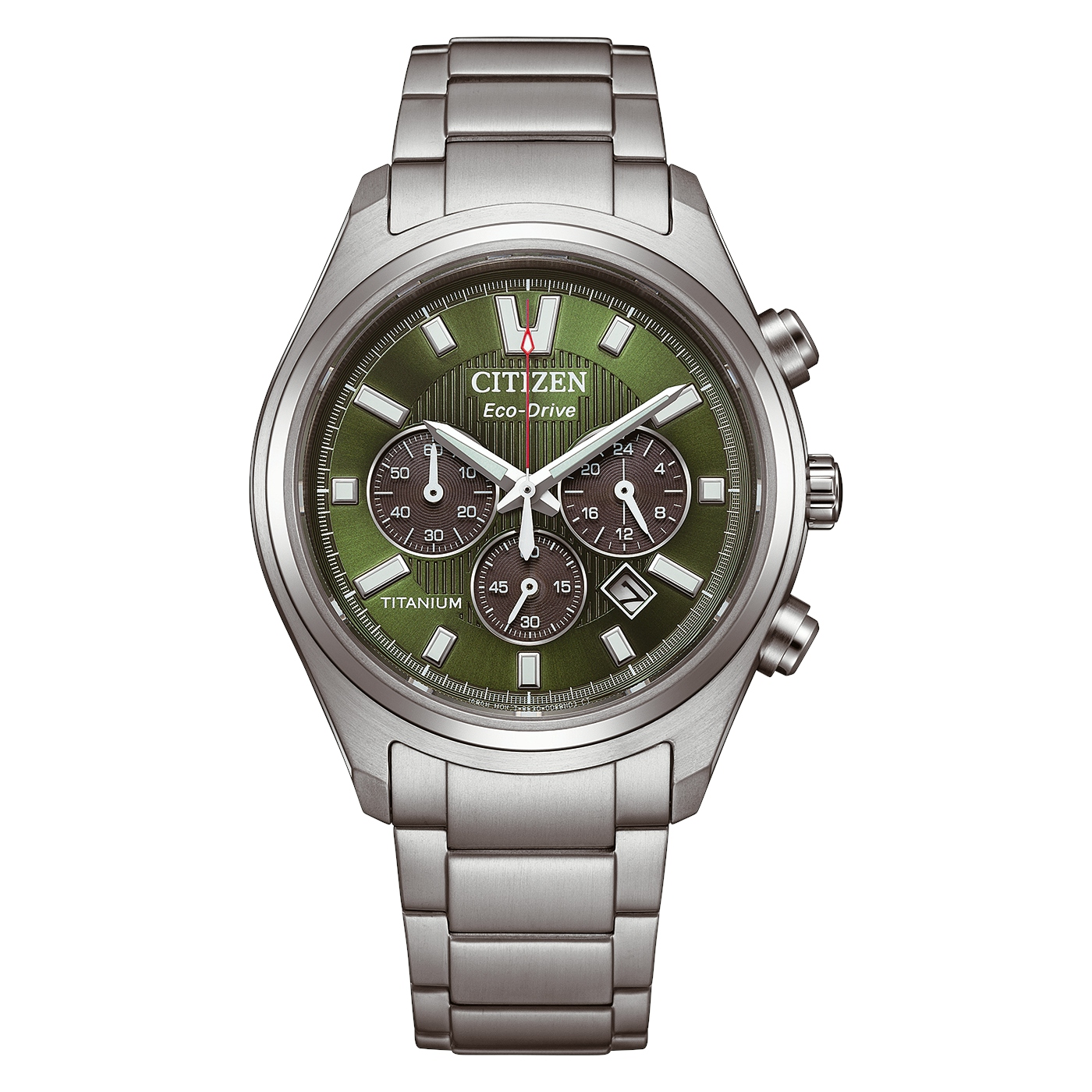 Citizen Super Titanium ™ Eco-Drive green ø 40mm men's watch CA4750-51X