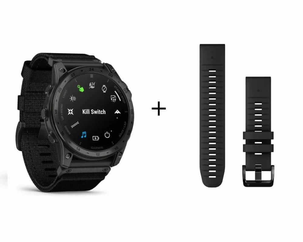 Garmin tactix 7 AMOLED Edition men's watch with nylon strap and silicone strap 010-02931-01