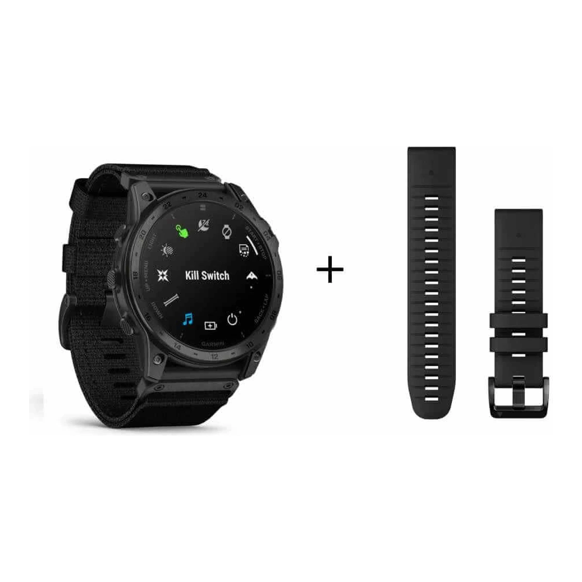 Garmin tactix 7 AMOLED Edition men's watch with nylon strap and silicone strap 010-02931-01