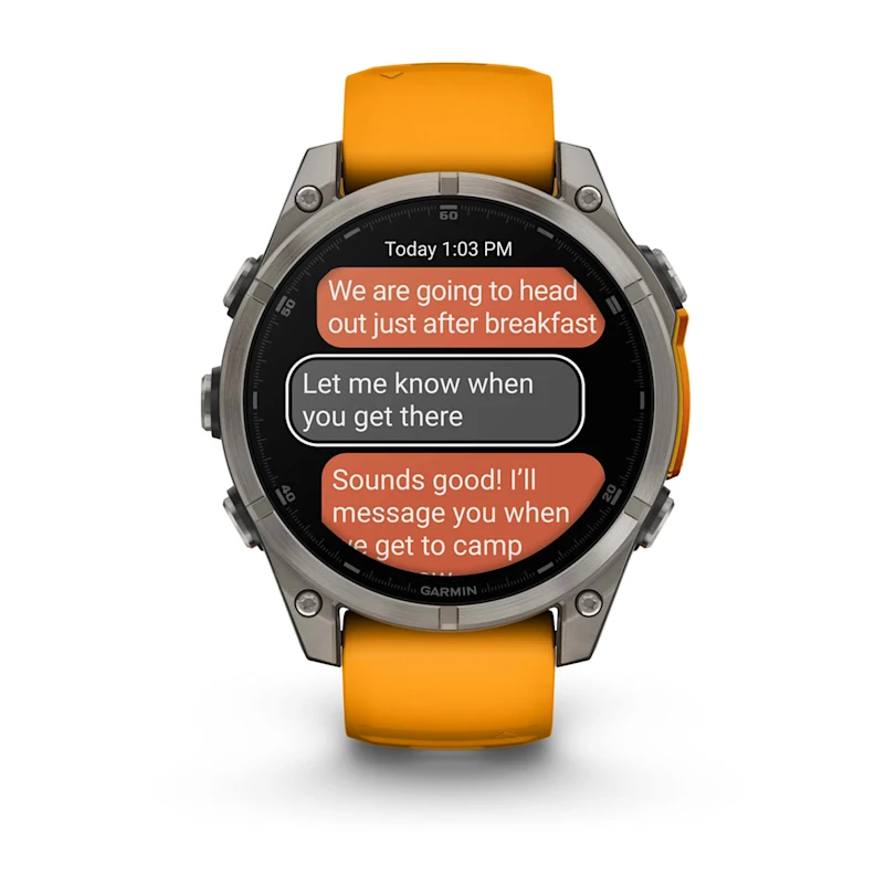 Garmin fēnix® 8 - 47 mm AMOLED Sapphire Graphite/Titanium Titan 010-02904-11