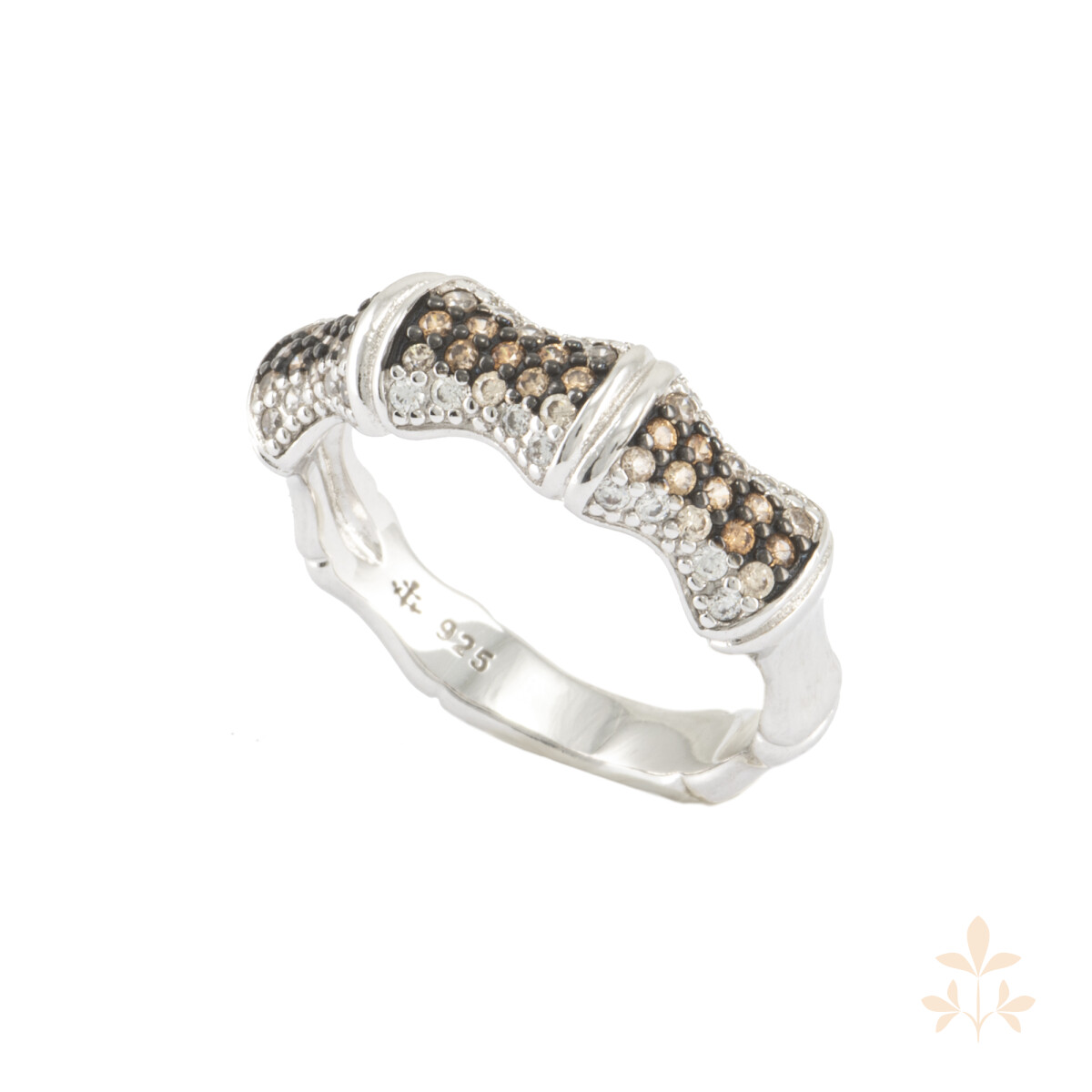 At that time Champagne Bamboo Ring SZA-1990-326-52