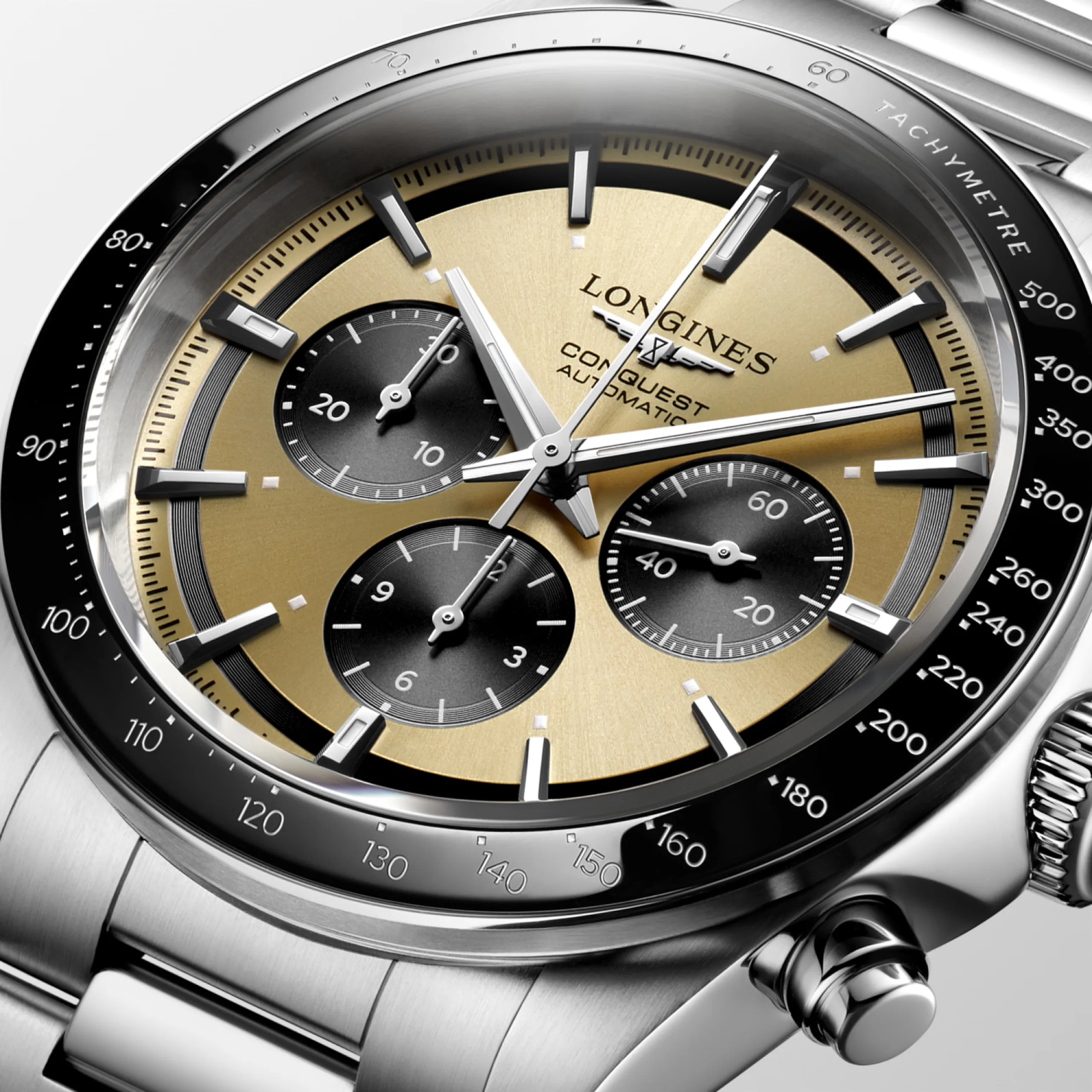 Longines Belisar Chronograph skeletonized dial men's watch L3.835.4.32.6
