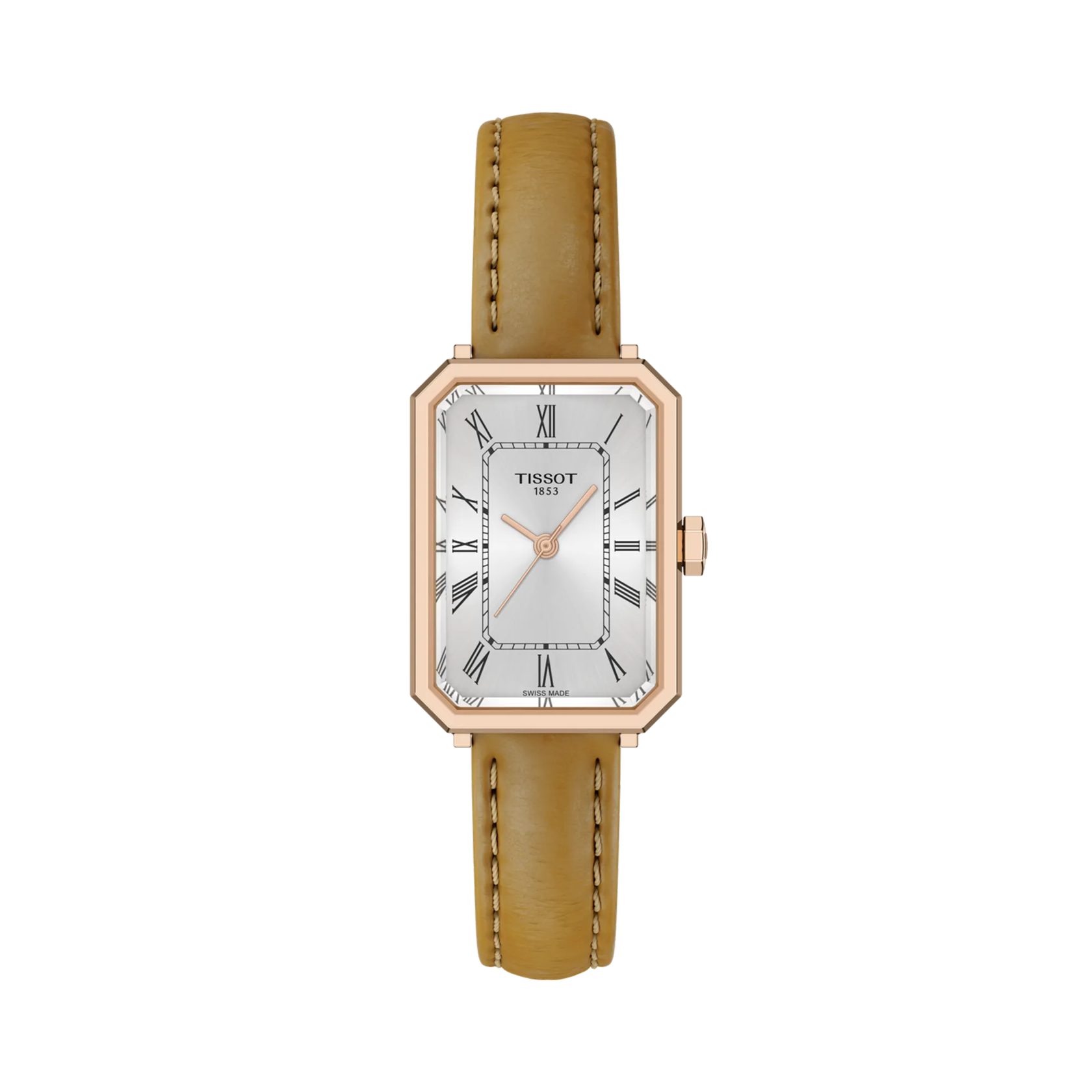 Tissot SRV 30mm, Swiss quartz movement, brown leather strap, women's watch T160.110.36.033.00