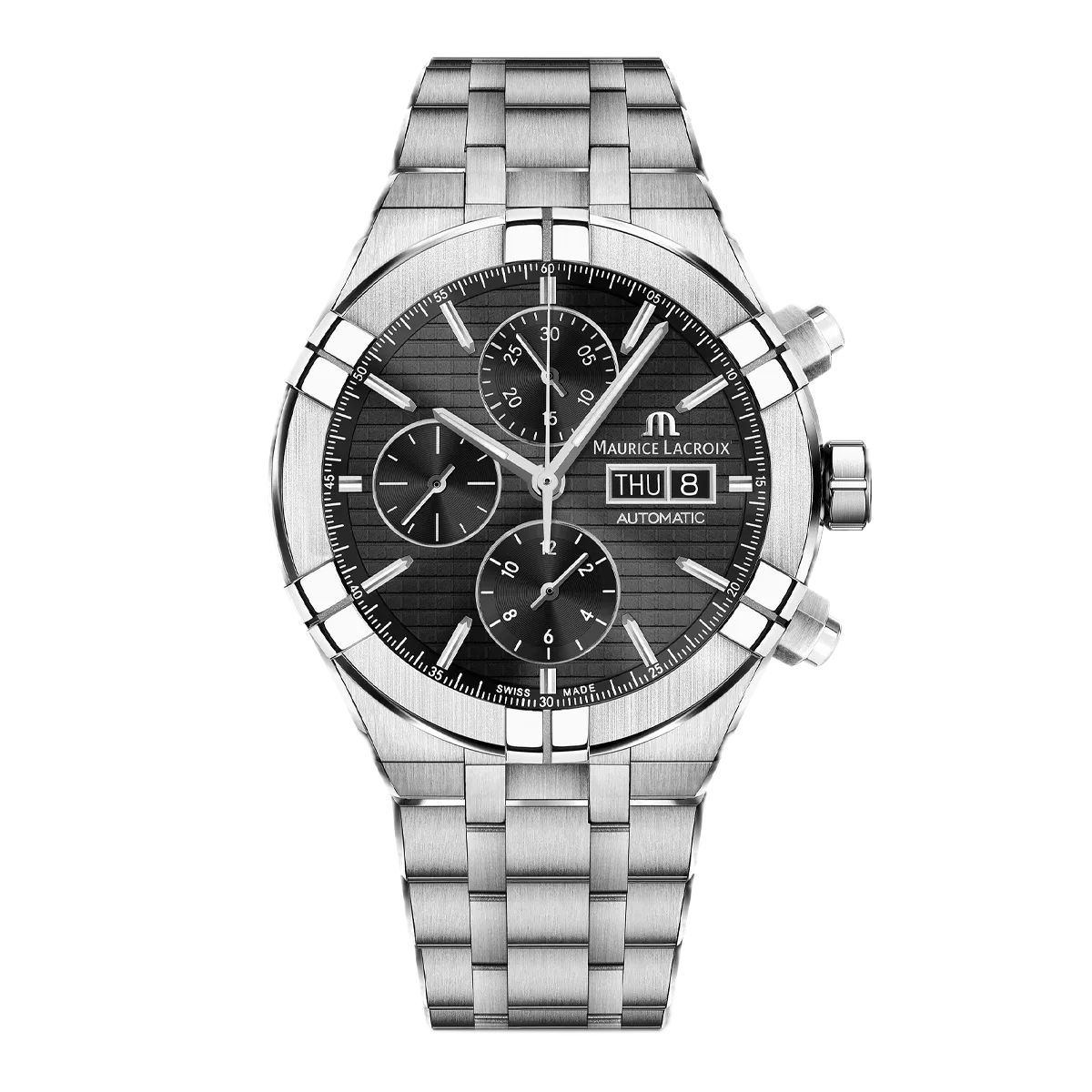 Maurice Lacroix Aikon Chronograph Day Date Men's Watch AI6038-SS002-330-1