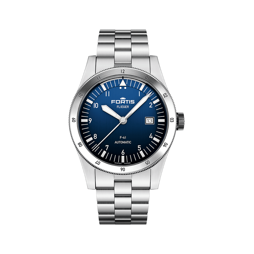 Fortis FLIEGER F-41 Automatic Liberty Blue Men's Watch F4220024