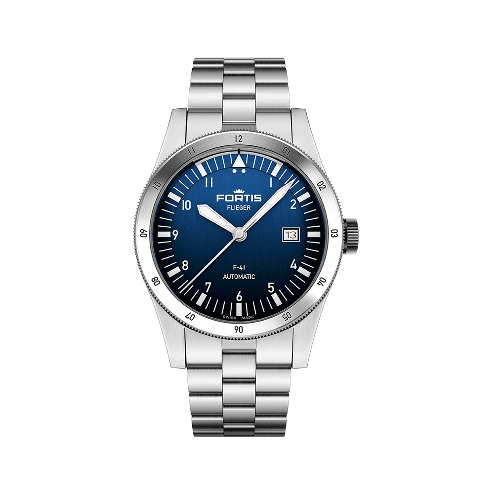 Fortis FLIEGER F-41 Automatic Liberty Blue Men's Watch F4220024