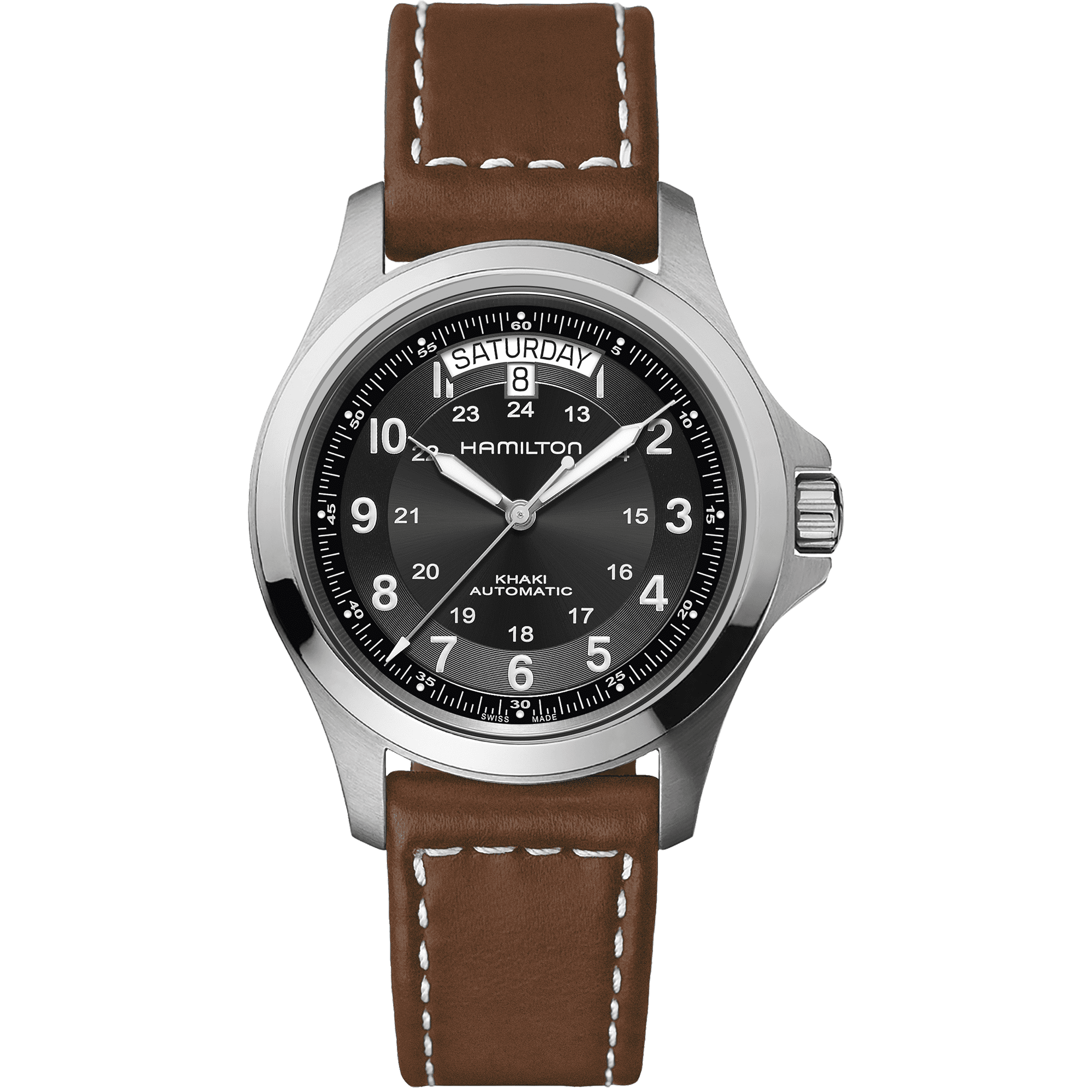 Hamilton Khaki King Day Date Automatic H64455533 Men's Watch