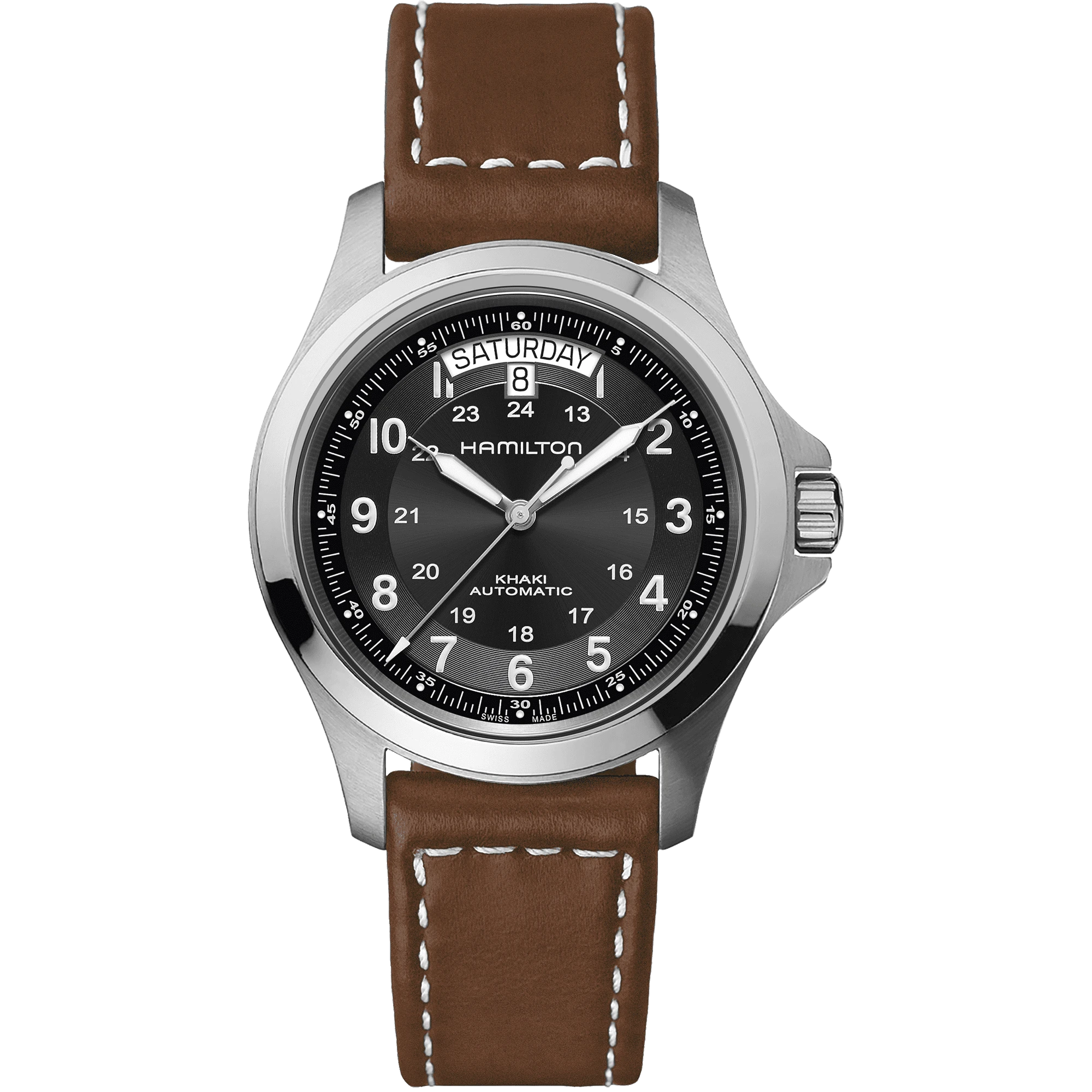 Hamilton Khaki King Day Date Automatic H64455533 Men's Watch