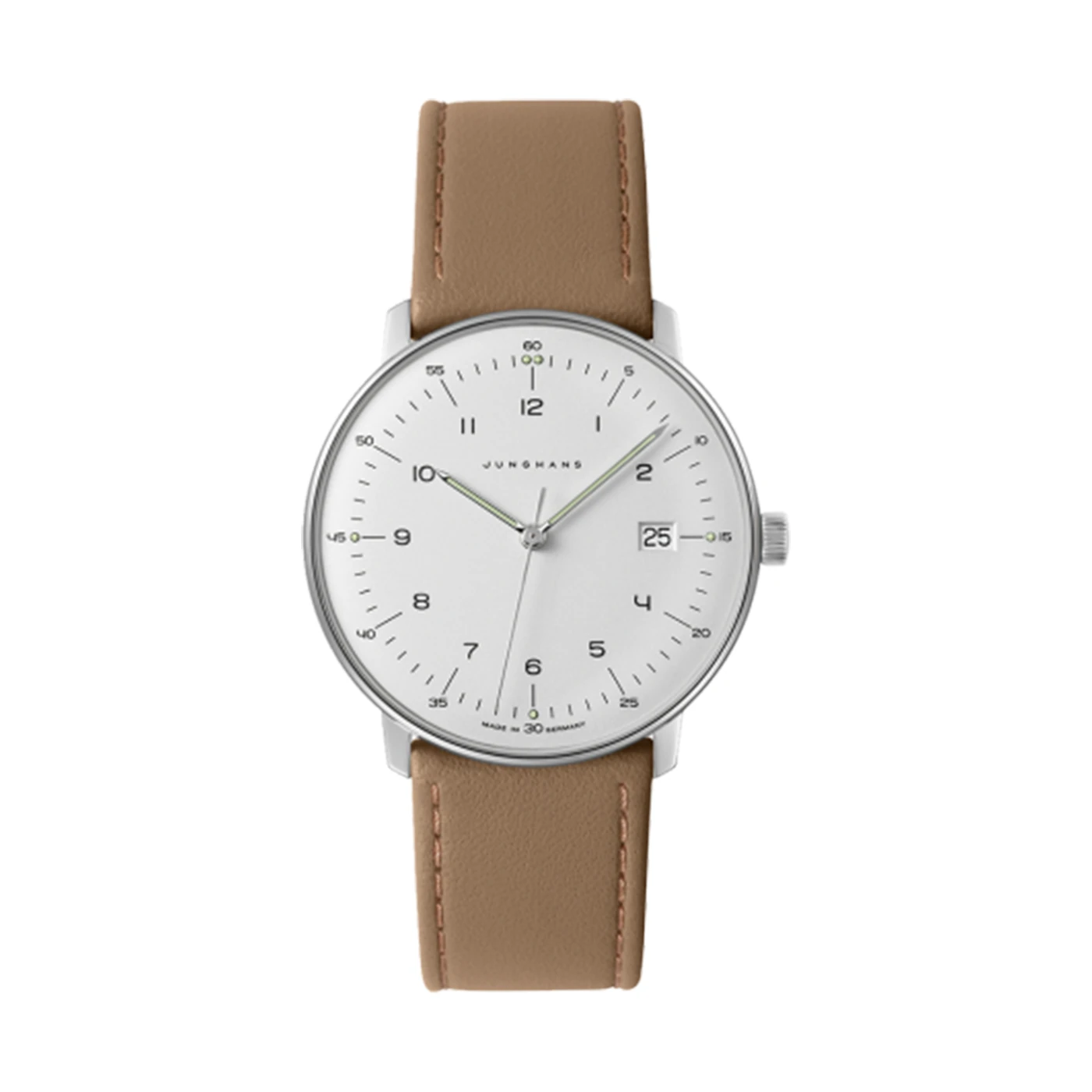 Junghans max bill quartz sapphire glass men's watch 041/4562.02