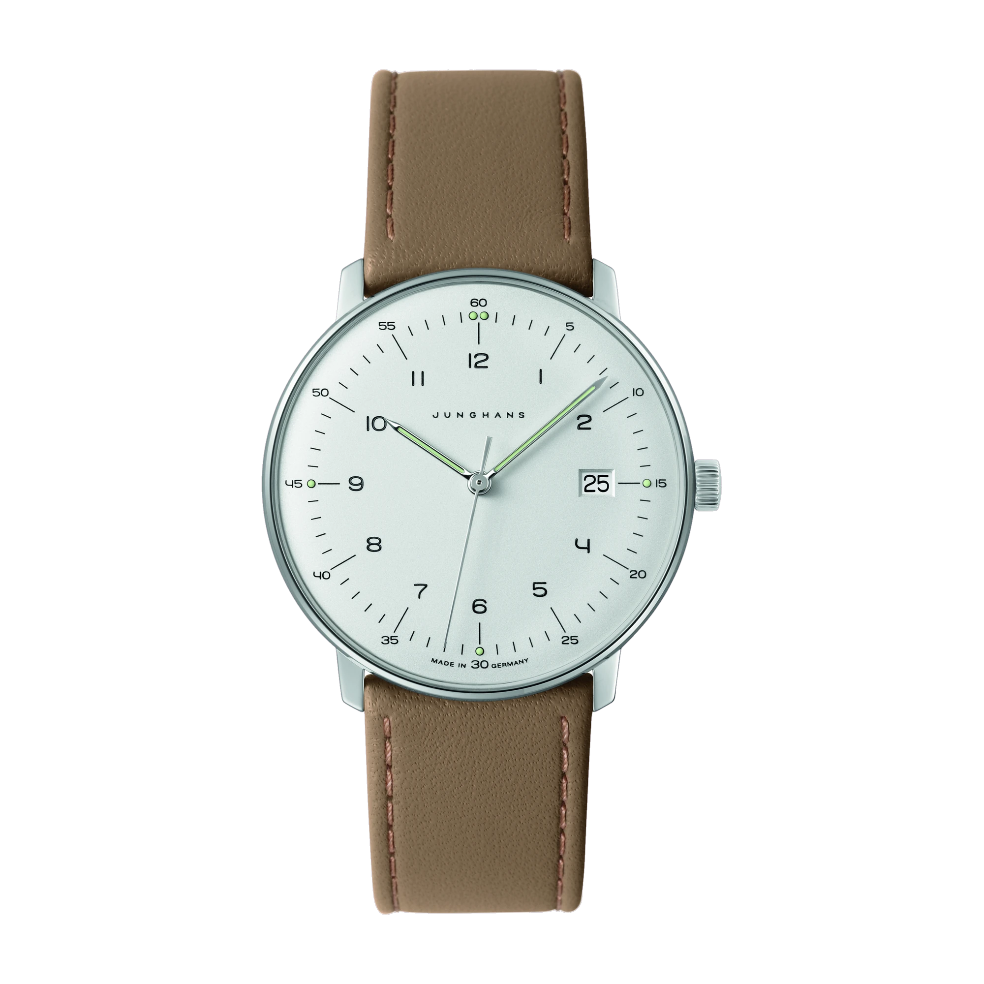 Junghans max bill quartz sapphire glass men's watch 041/4562.02