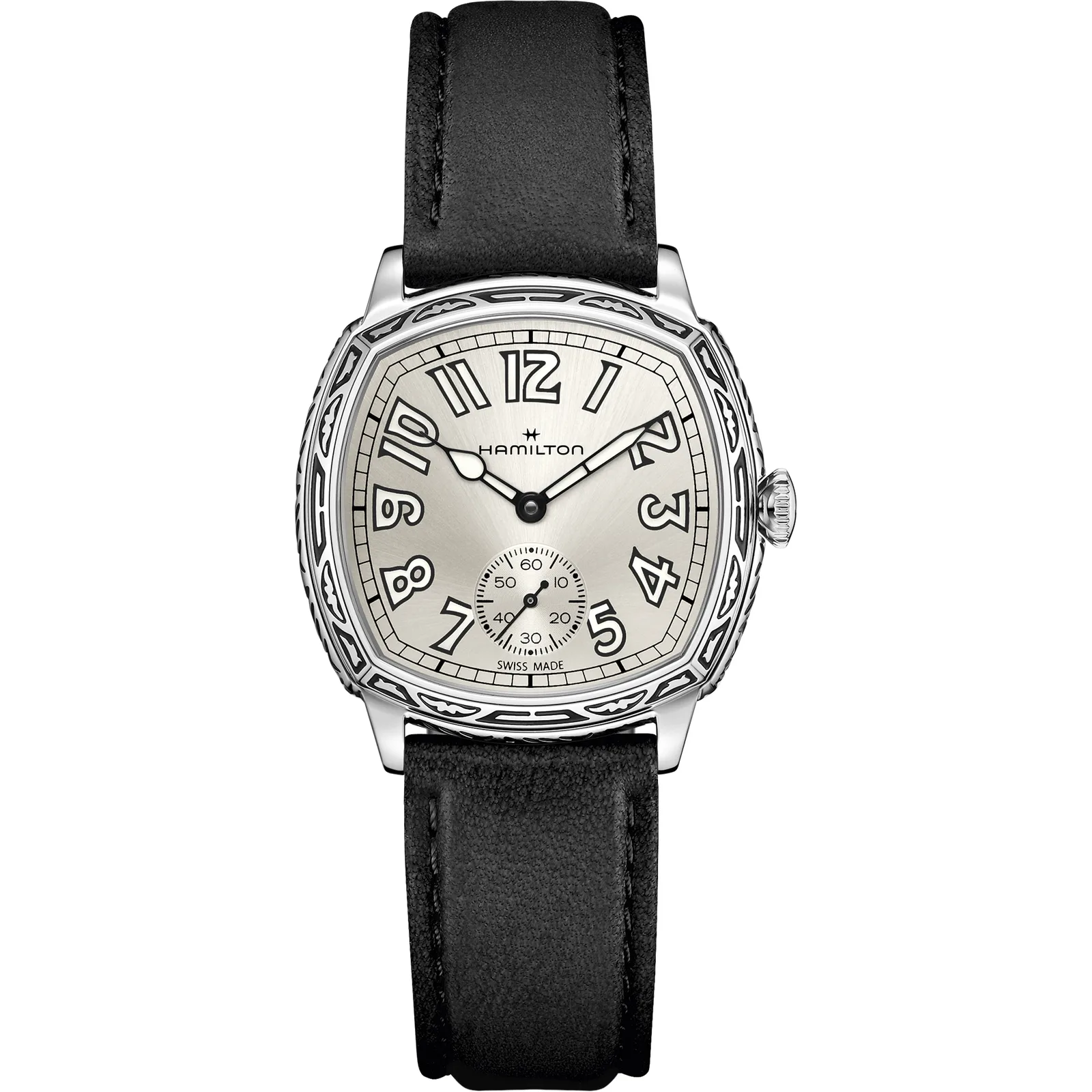 Hamilton American Classic Cushion Small Second 34 mm Hand Wound Men's Watch H36149710