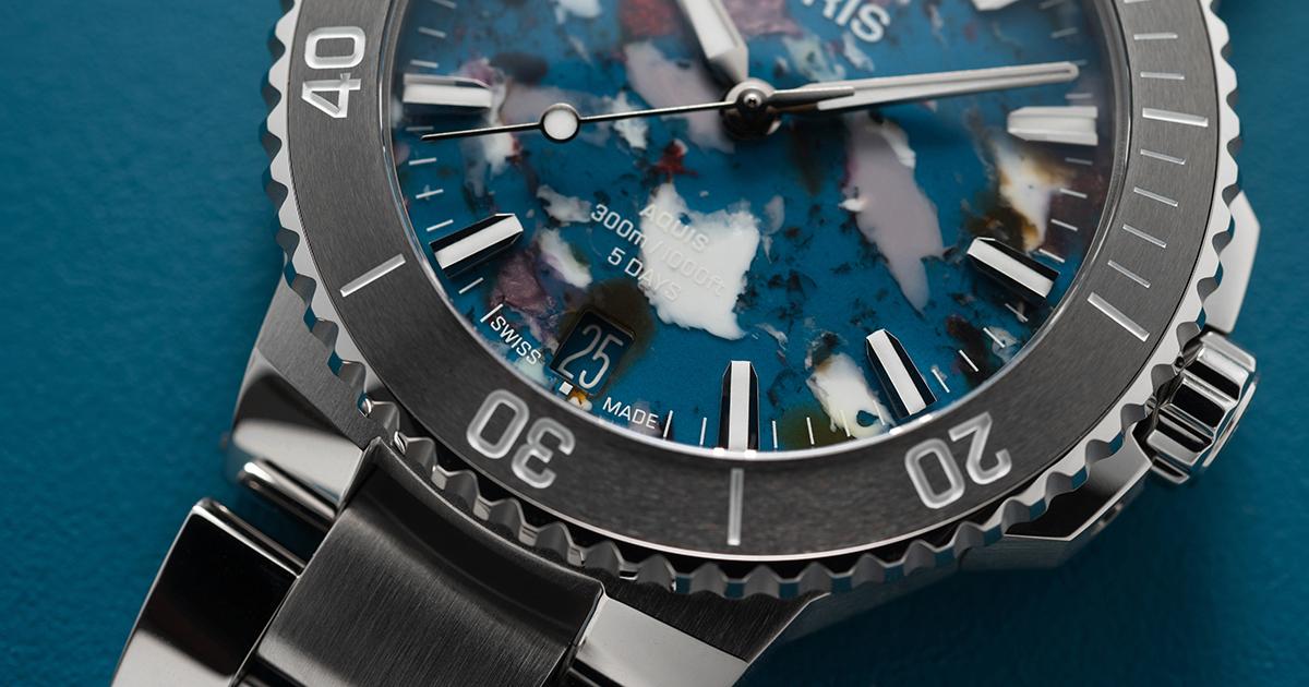 Oris men's watch Aquis 01 400 7790 4150-07 8 23 02PEB