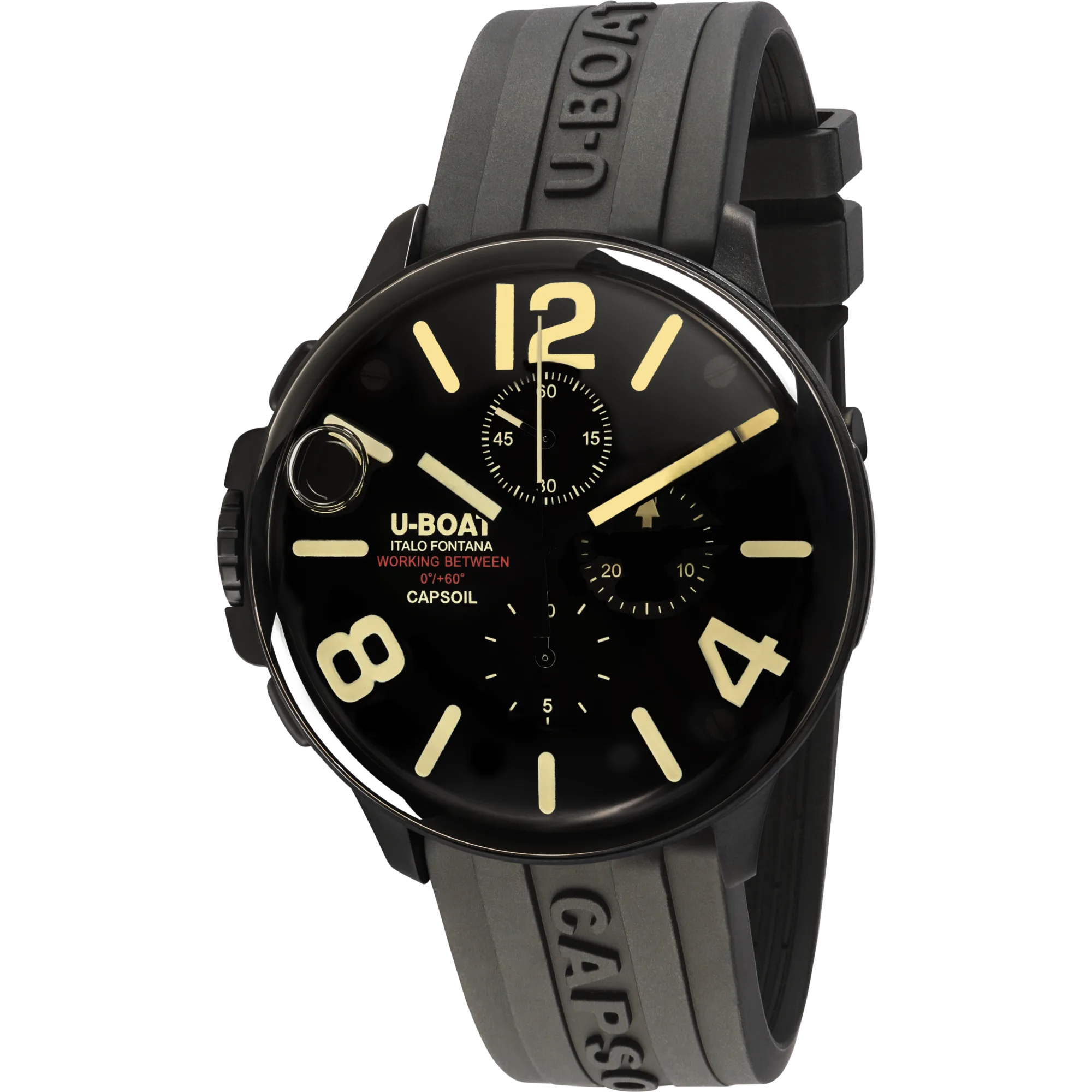 U-Boat Capsoil Chrono DLC men's watch 8109/D