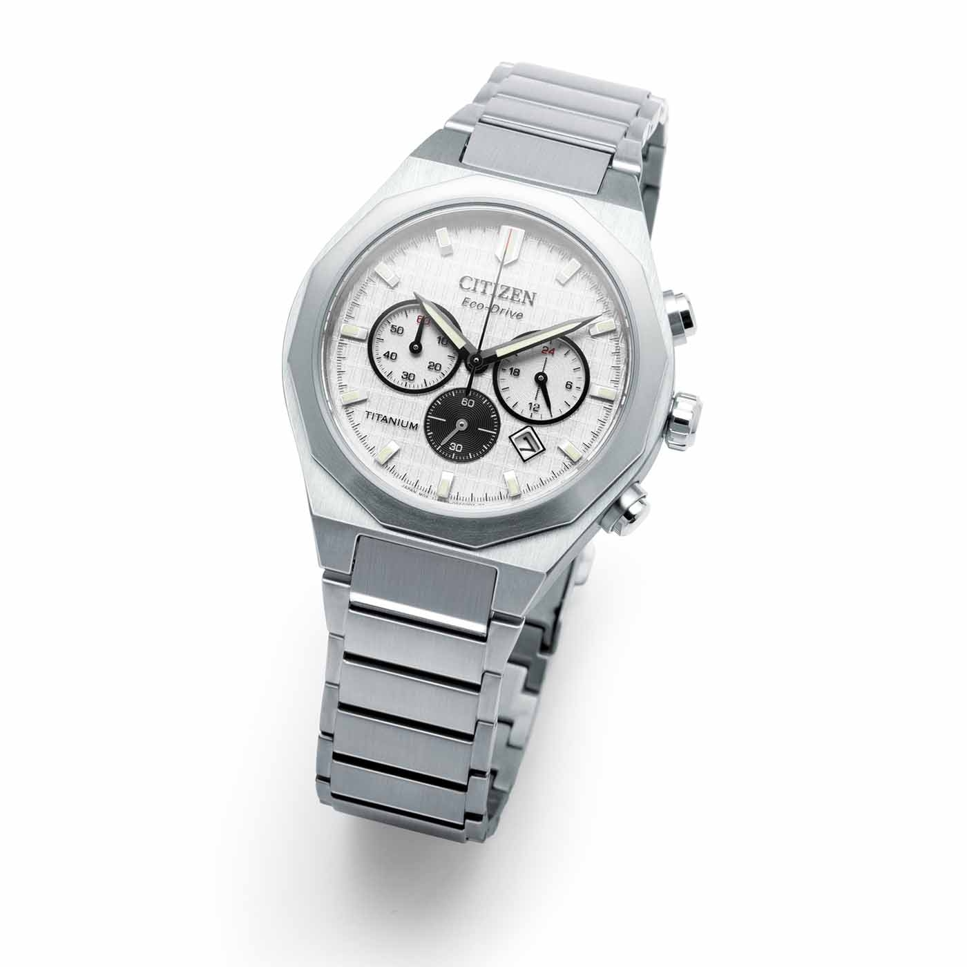 Citizen Zenshin Senkei Super Titanium™ Chronograph with Eco-Drive Men's Watch CA4690-51A