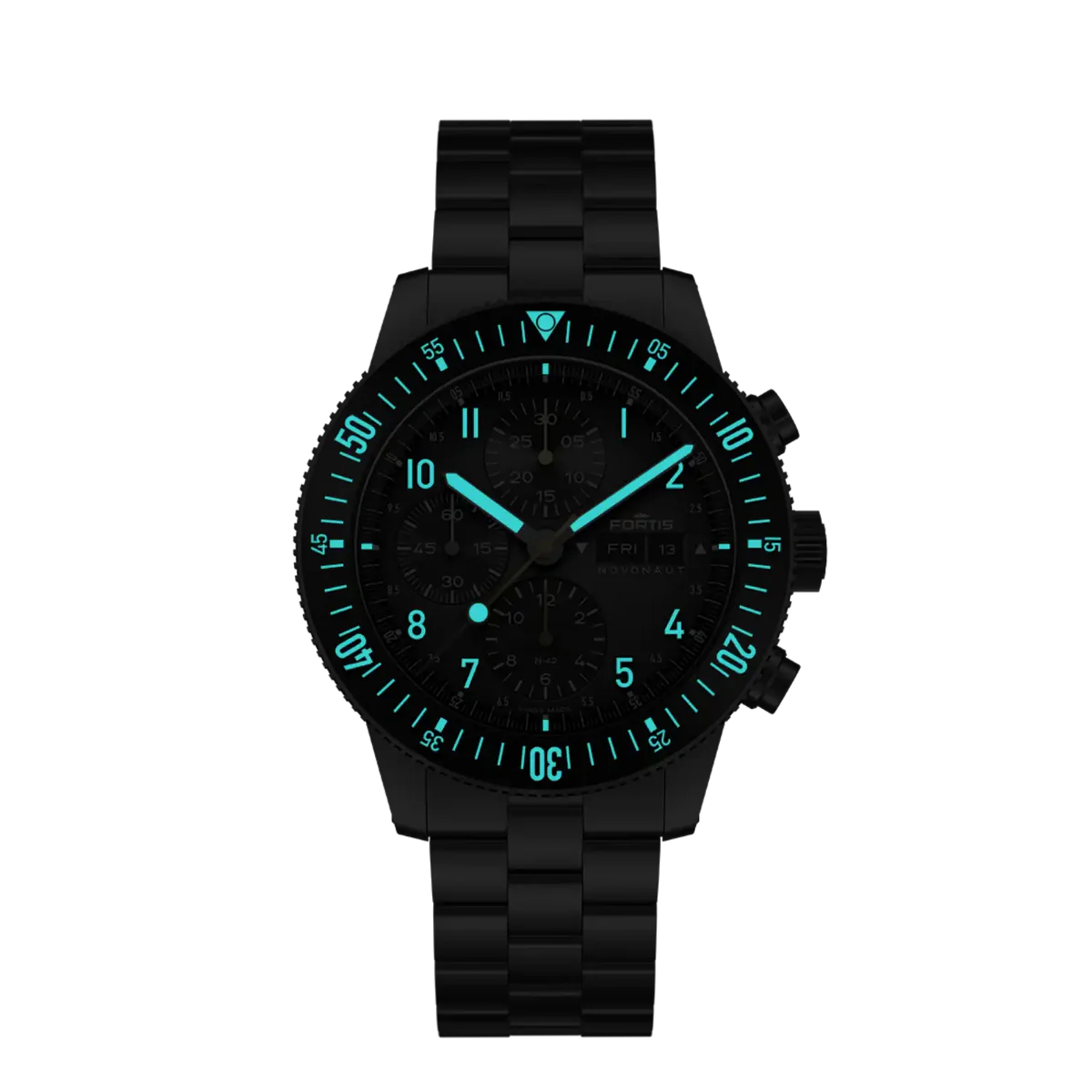 Fortis NOVONAUT N-42 Men's Watch F2040017 
