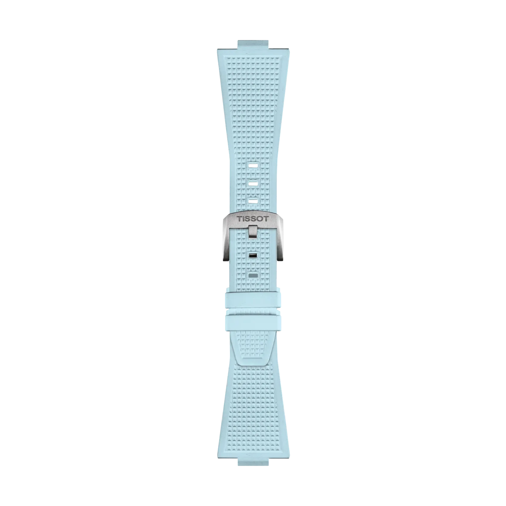 Tissot replacement strap Kautschuk blue 12 mm, for PRX T852.050.985