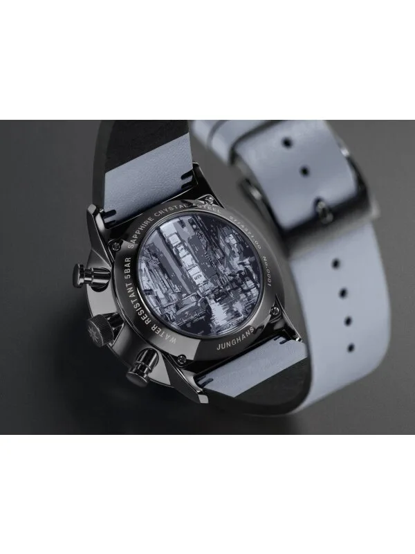 Junghans FORM A Chronoscope 027/4371.00 gray men's watch