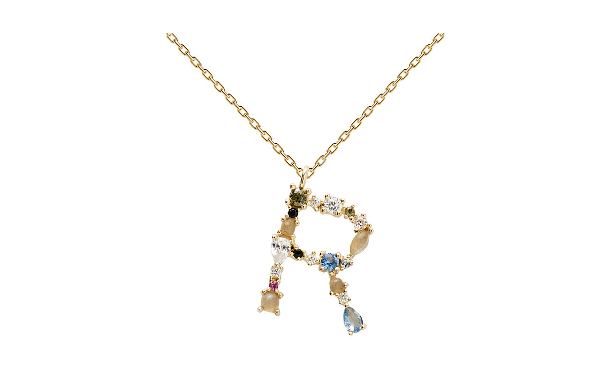 PD Paola Necklace Letter R CO01-113-U
