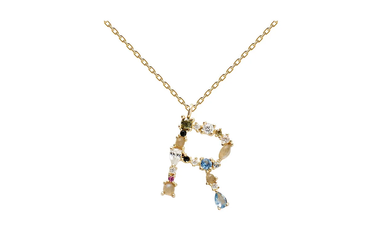 PD Paola Necklace Letter R CO01-113-U
