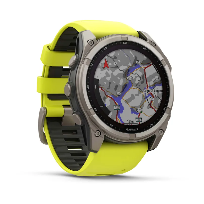Garmin fēnix® 8 - 51 mm Solar Sapphire Graphite/Titanium Titan 010-02907-21