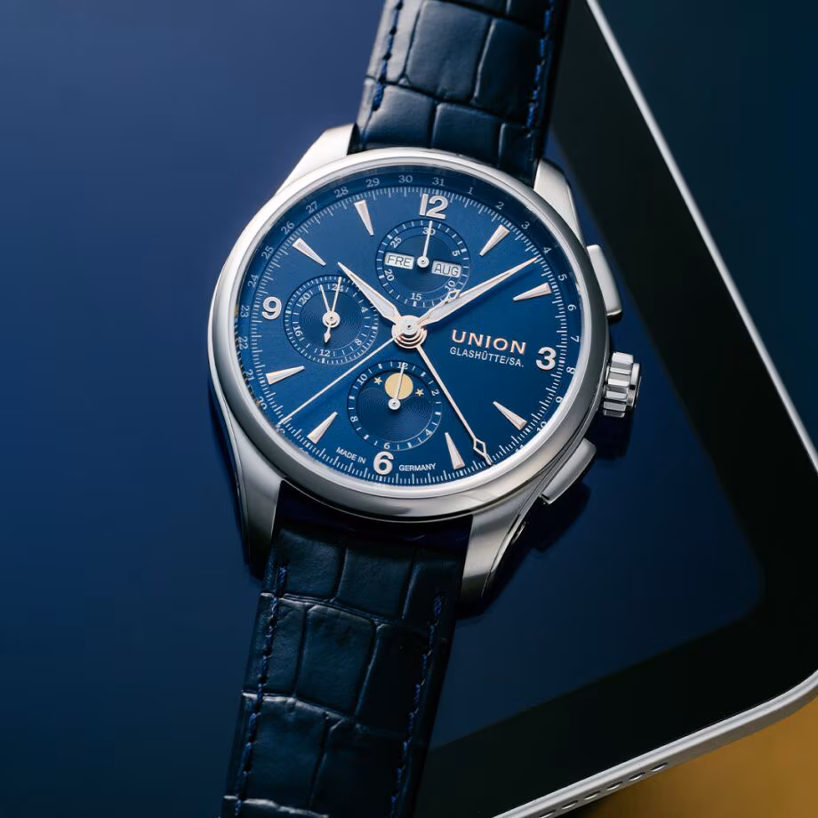 Union Glashütte Belisar Chronograph Moonphase Men's Watch D014.425.16.047.01