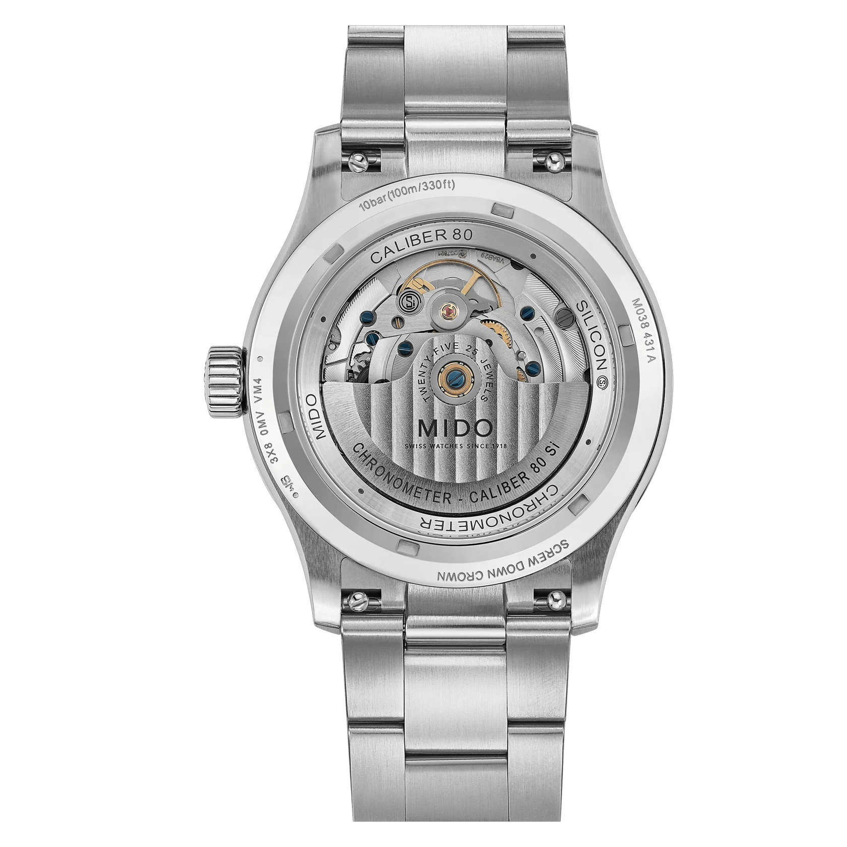 Mido Multifort M men's watch M038.431.11.097.00