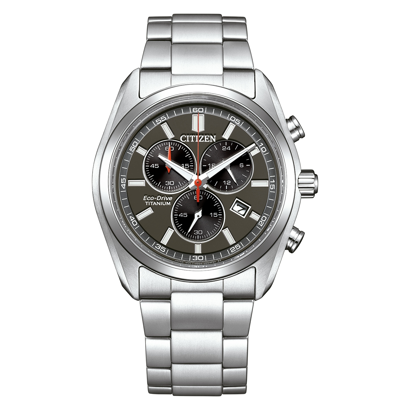 Citizen Super Titanium ™ Eco-Drive black ø 40mm men's watch AT2590-59E