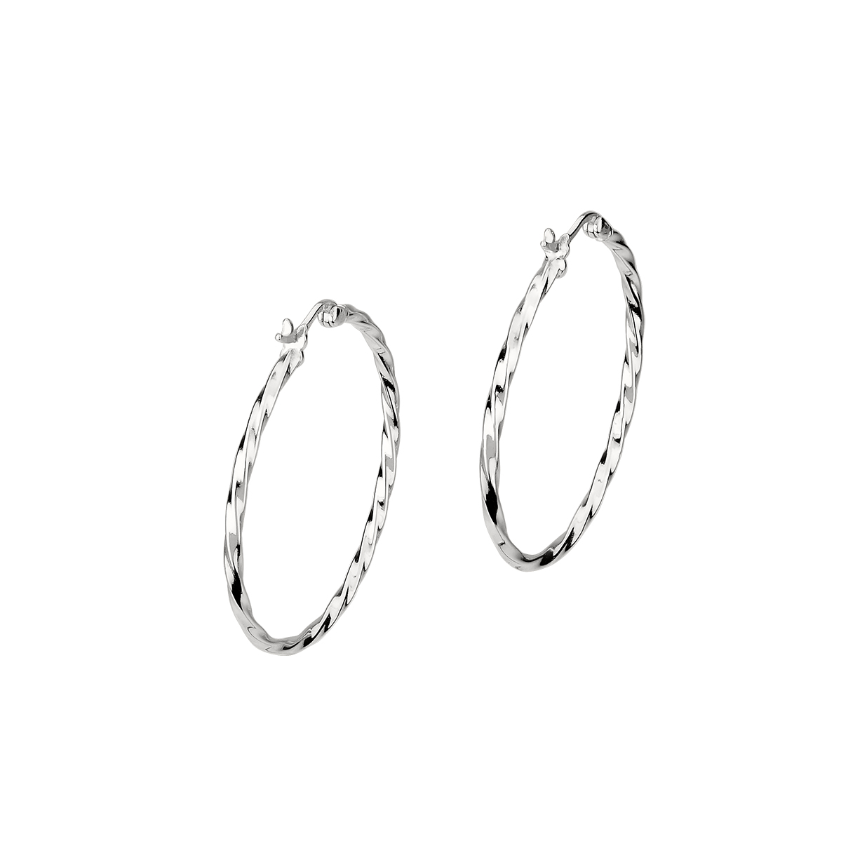 925 silver earring heart