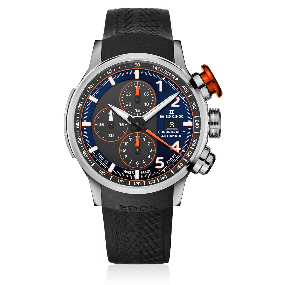 Edox Chronorally men's watch 01129-TOCA-BUGO