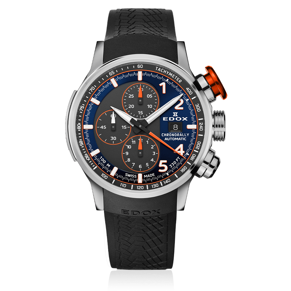Edox Chronorally men's watch 01129-TOCA-BUGO