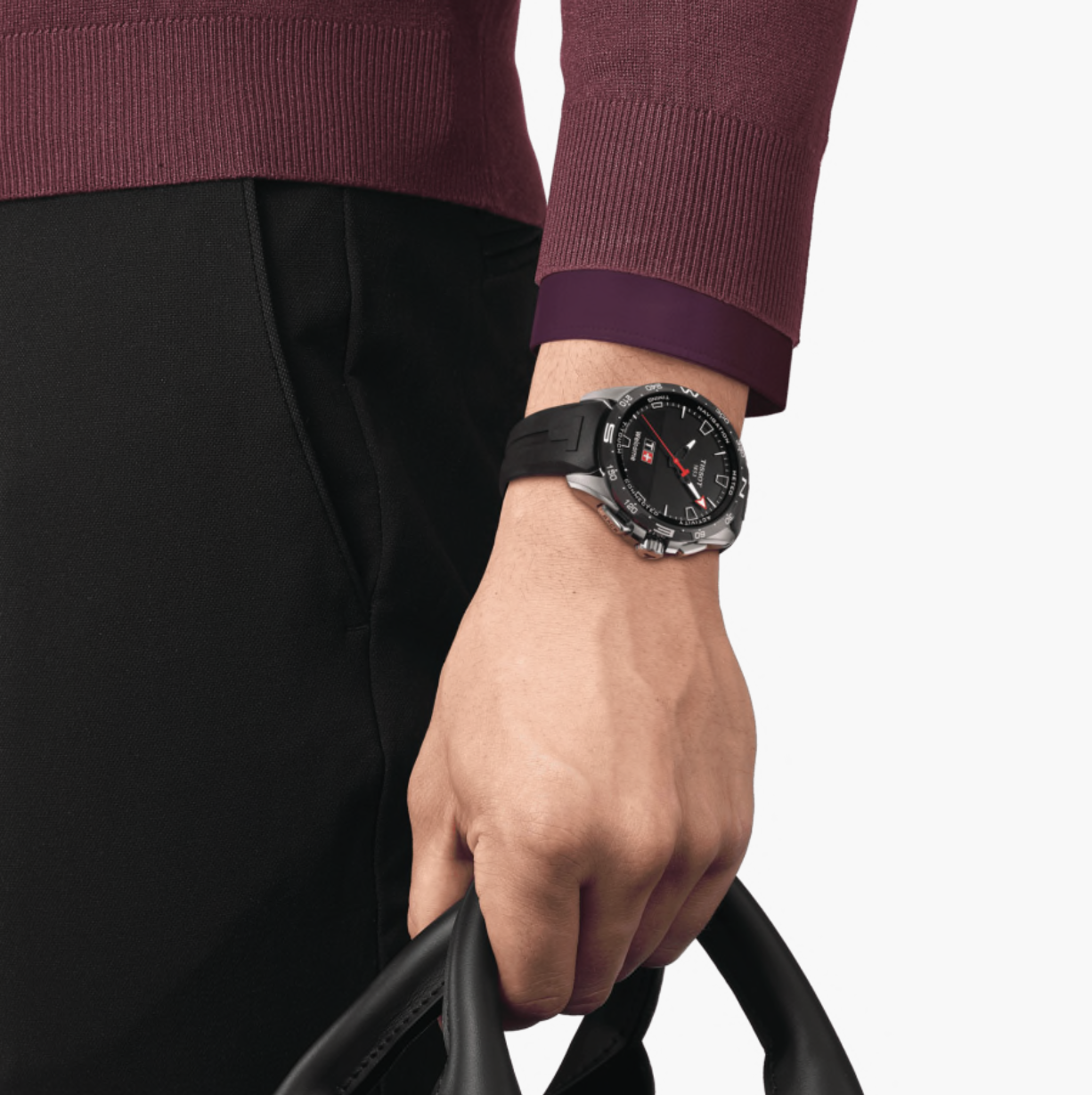 Tissot T-TOUCH CONNECT SOLAR men's watch T121.420.47.051.00