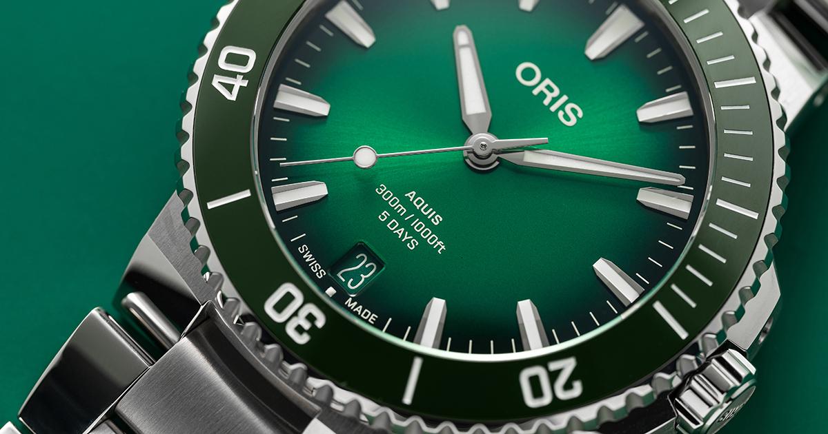 Oris men's watch Aquis 01 400 7790 4157-07 8 23 02PEB