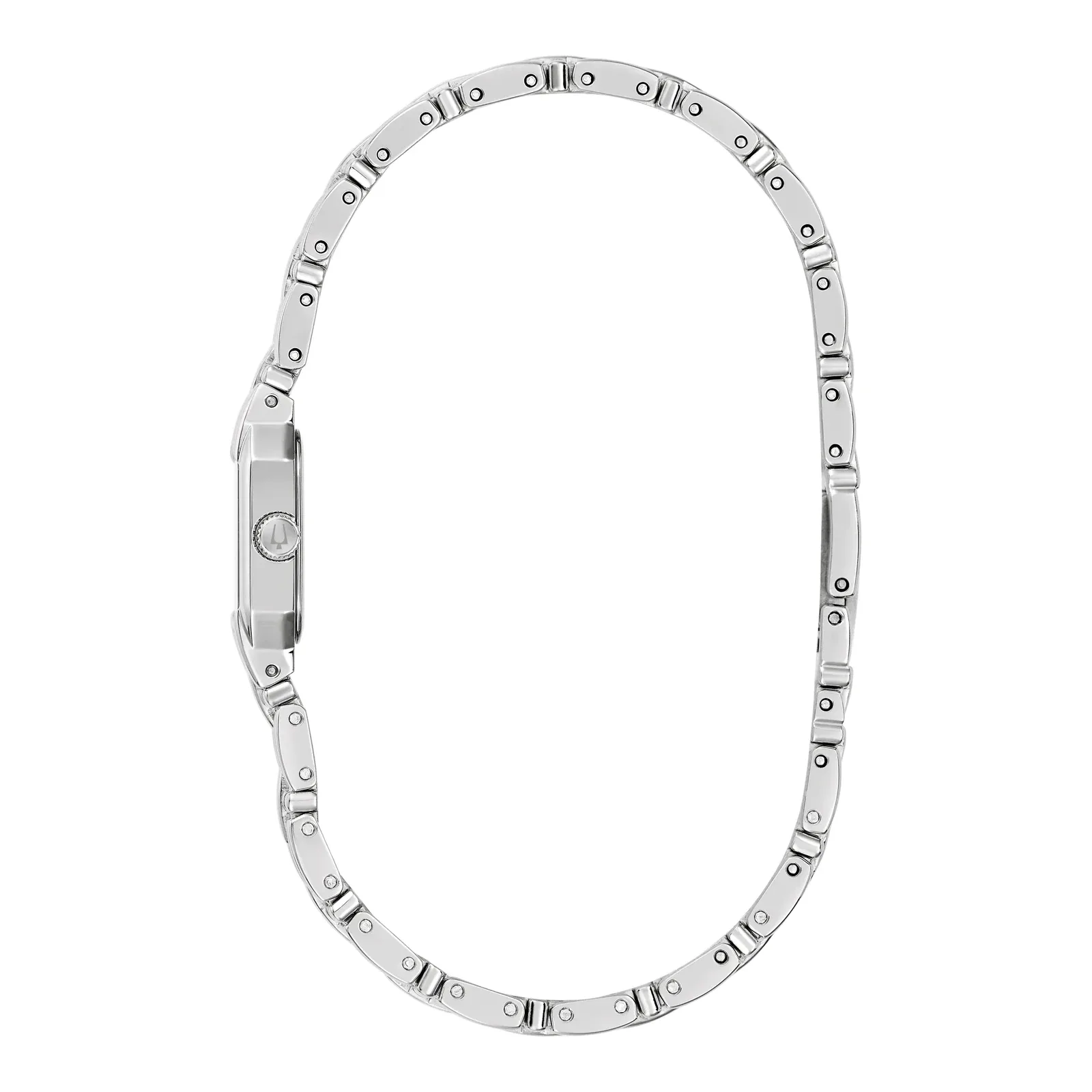 Bulova Goddess of Time Sophia Quartz Stainless Steel with Diamond Ladies Watch 96P263