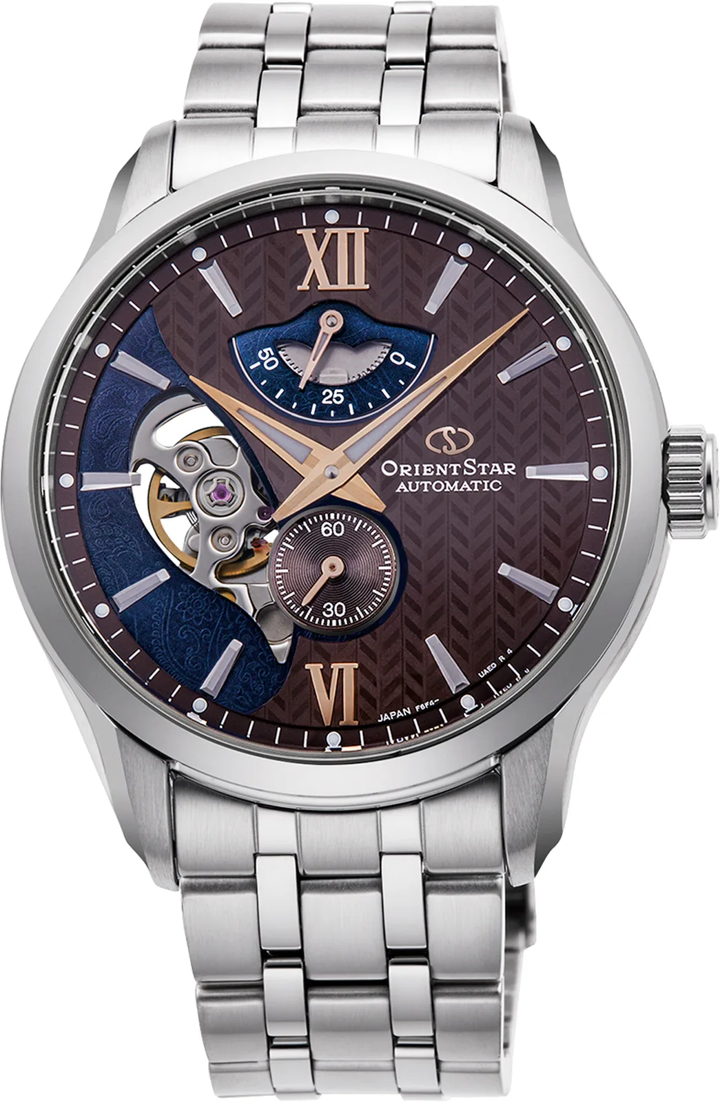 Orient Star Automatic 41 mm Brown Men's Watch RE-AV0B02Y00B