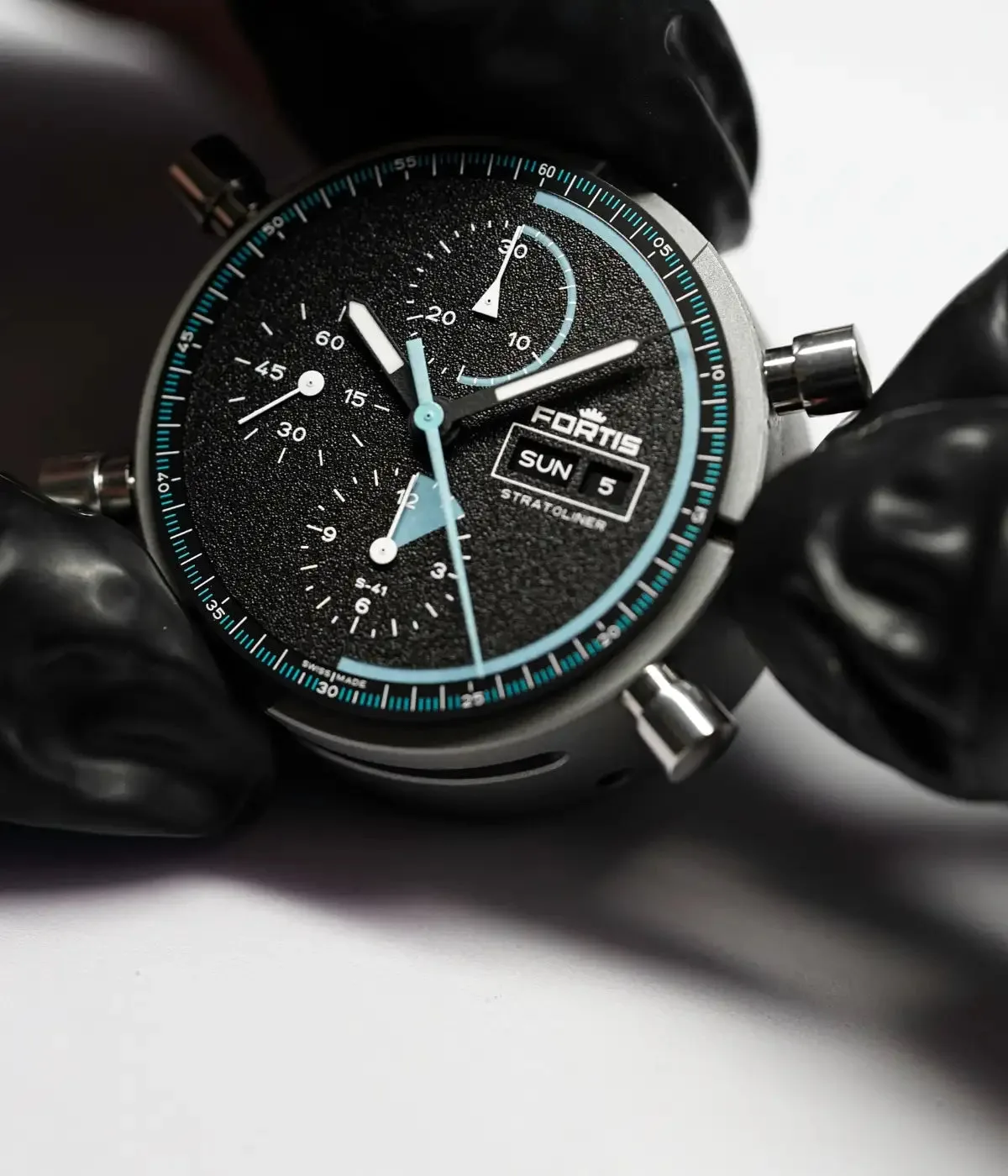 Fortis Stratoliner Gravity Black Men's Watch F2340018