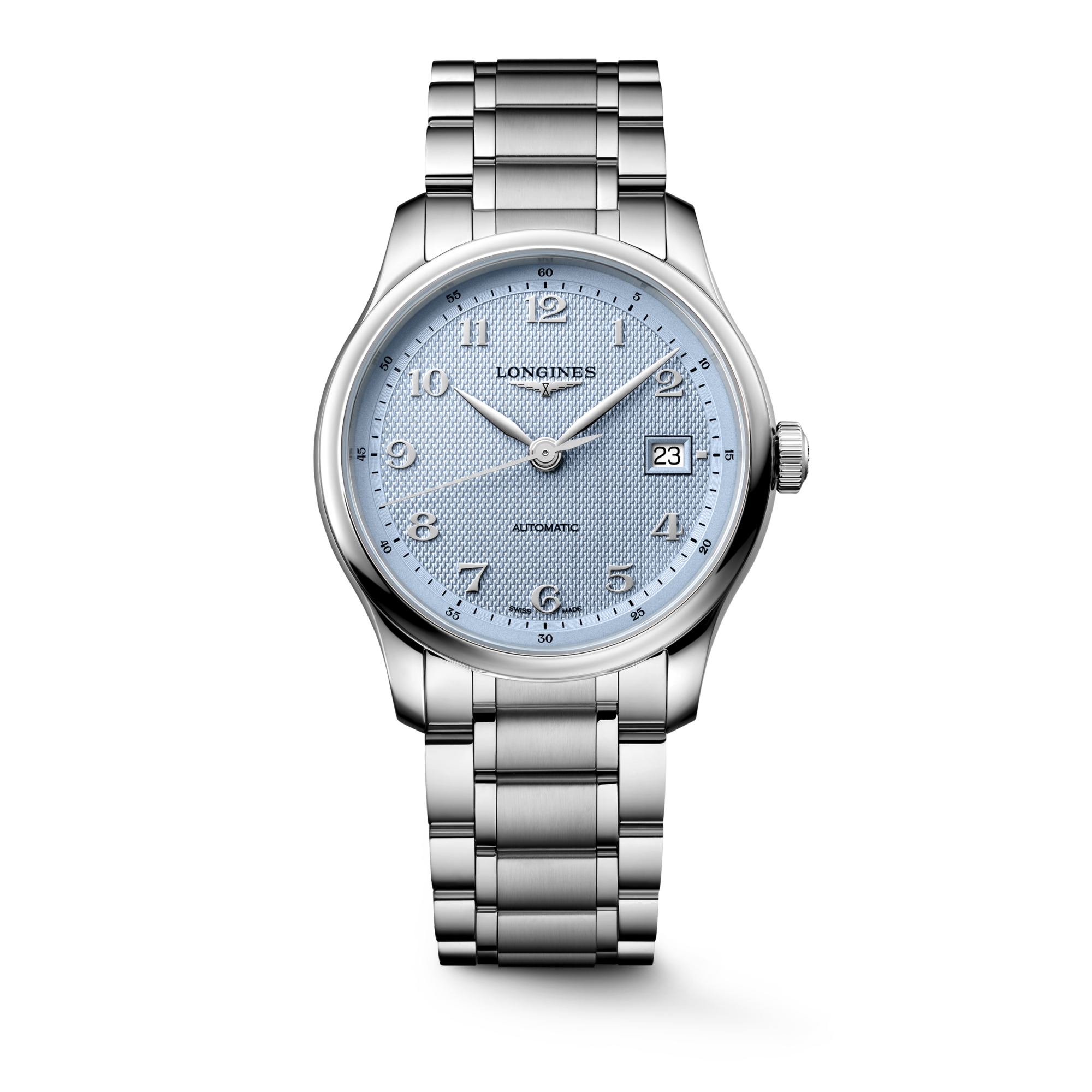 Longines Master Collection Mens Watch Light Blue 39mm L2.949.4.99.6