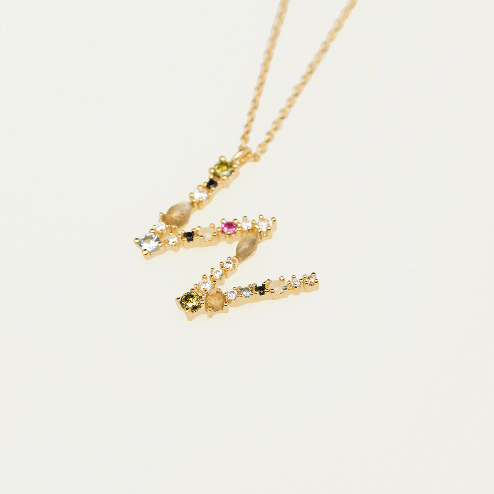 PD Paola Necklace Letter W CO01-118-U