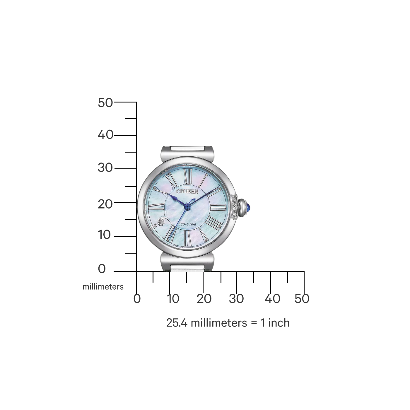 Citizen Eco-Drive ladies watch ladies watch EM1060-87N