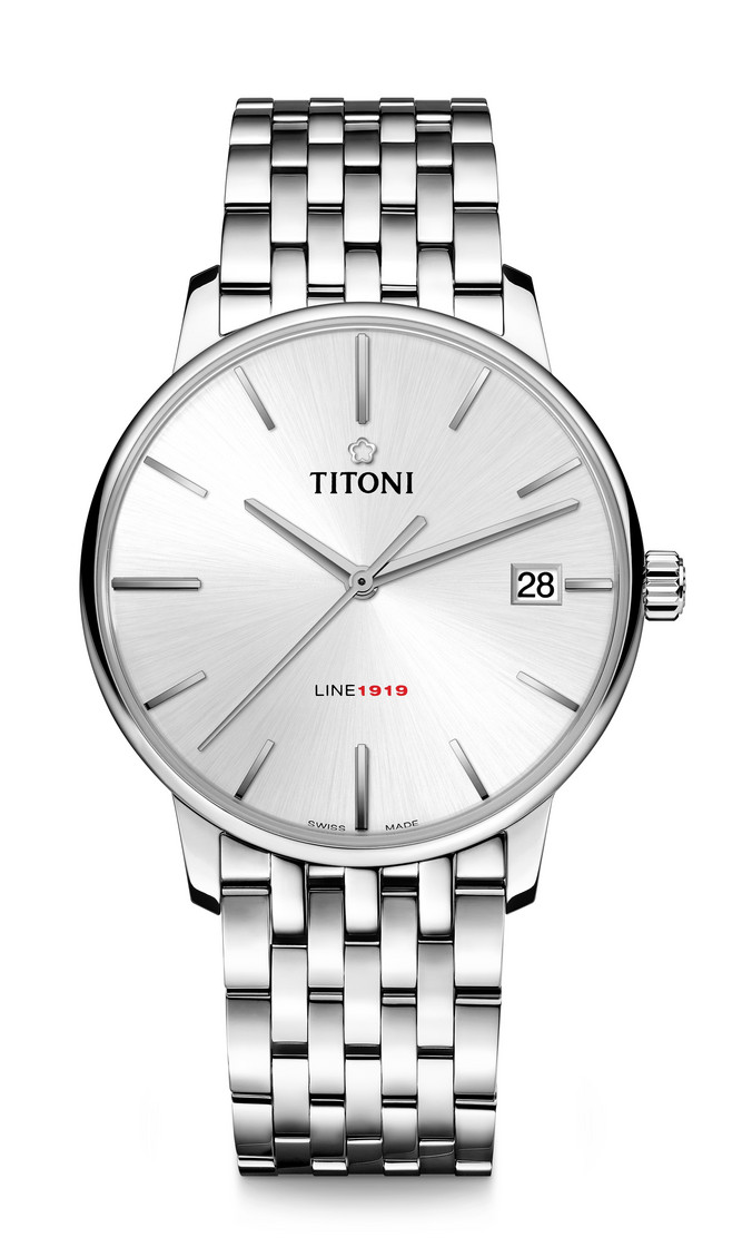 Titoni LINE 1919 men's watch 83919 S-575