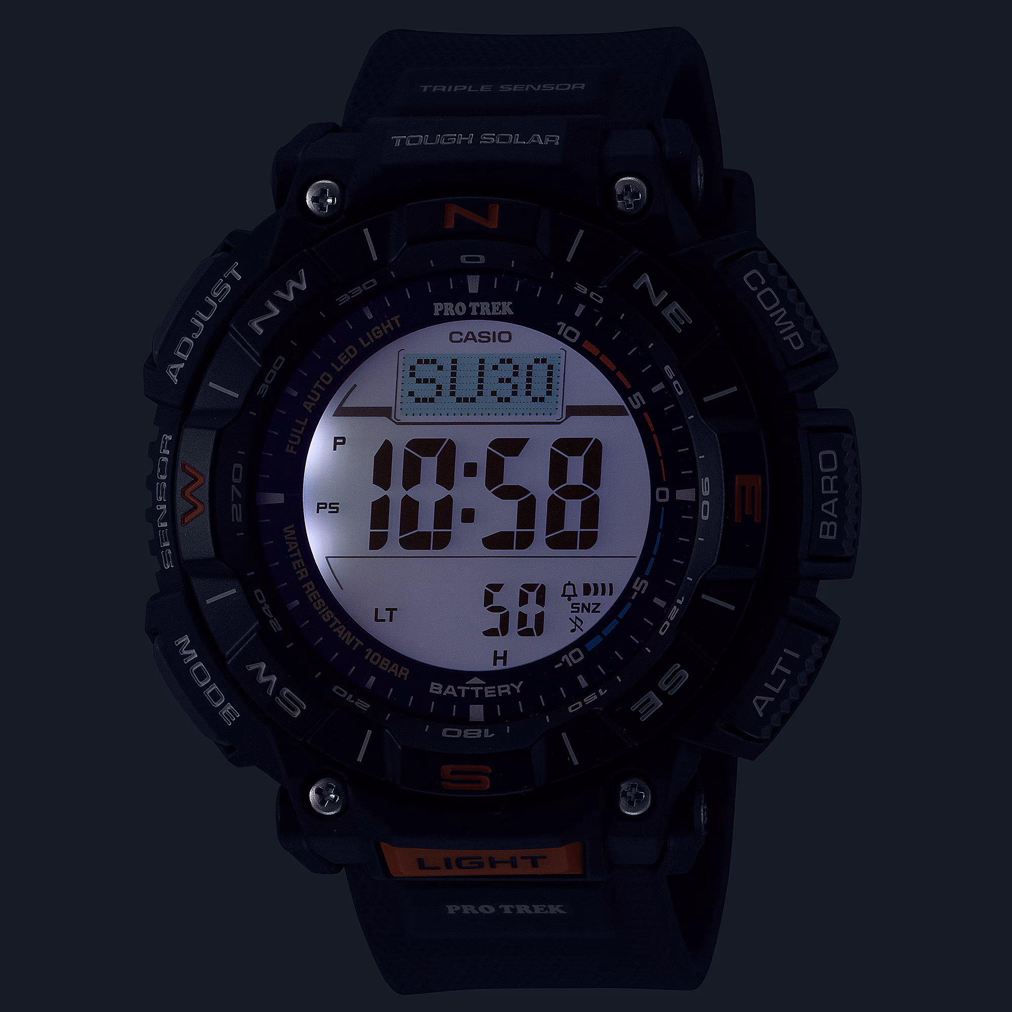 Pro Trek Solar Outdoor Men's Watch PRG-340-1ER